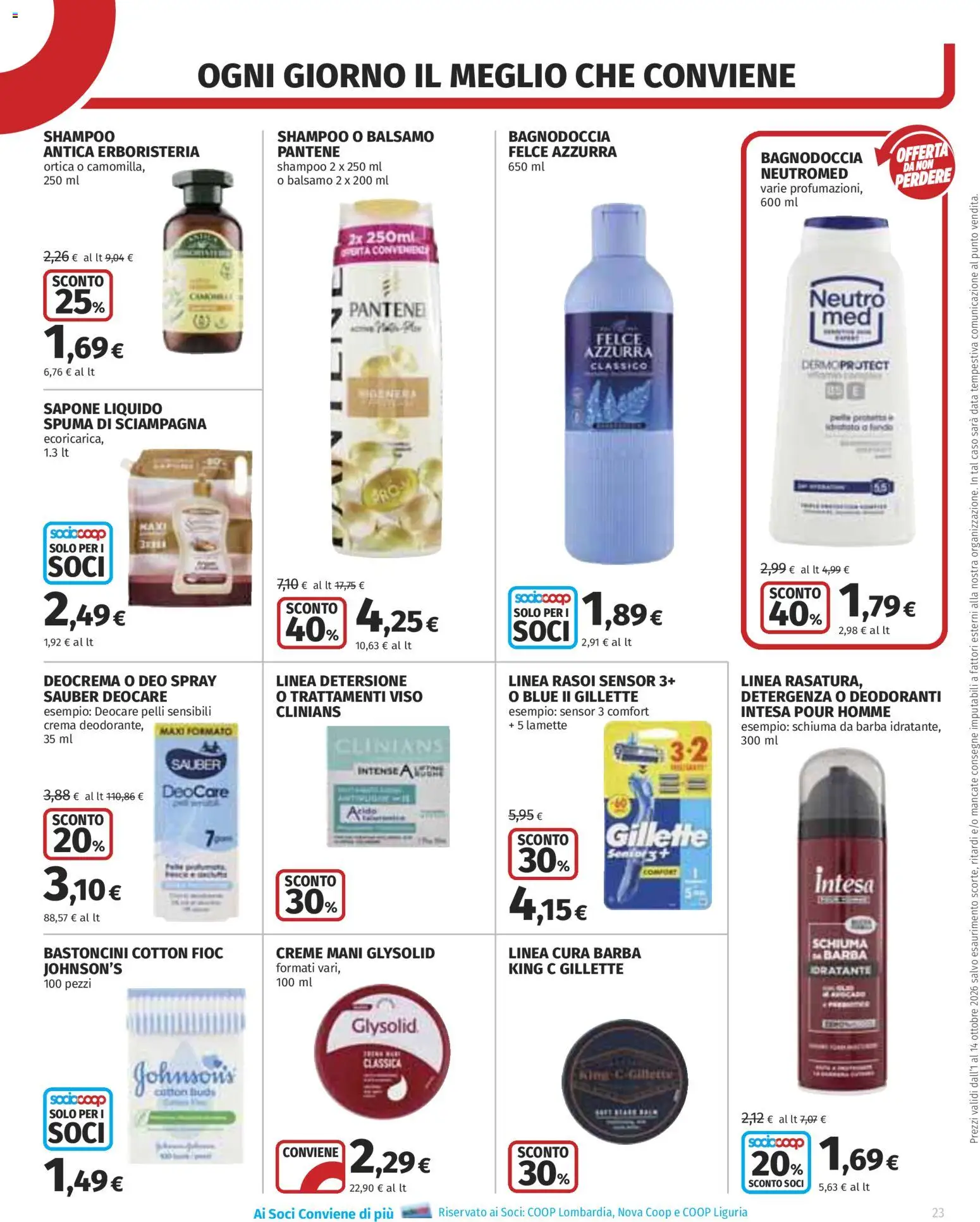 Volantino COOP del 01/10/2026 | Pagina: 23