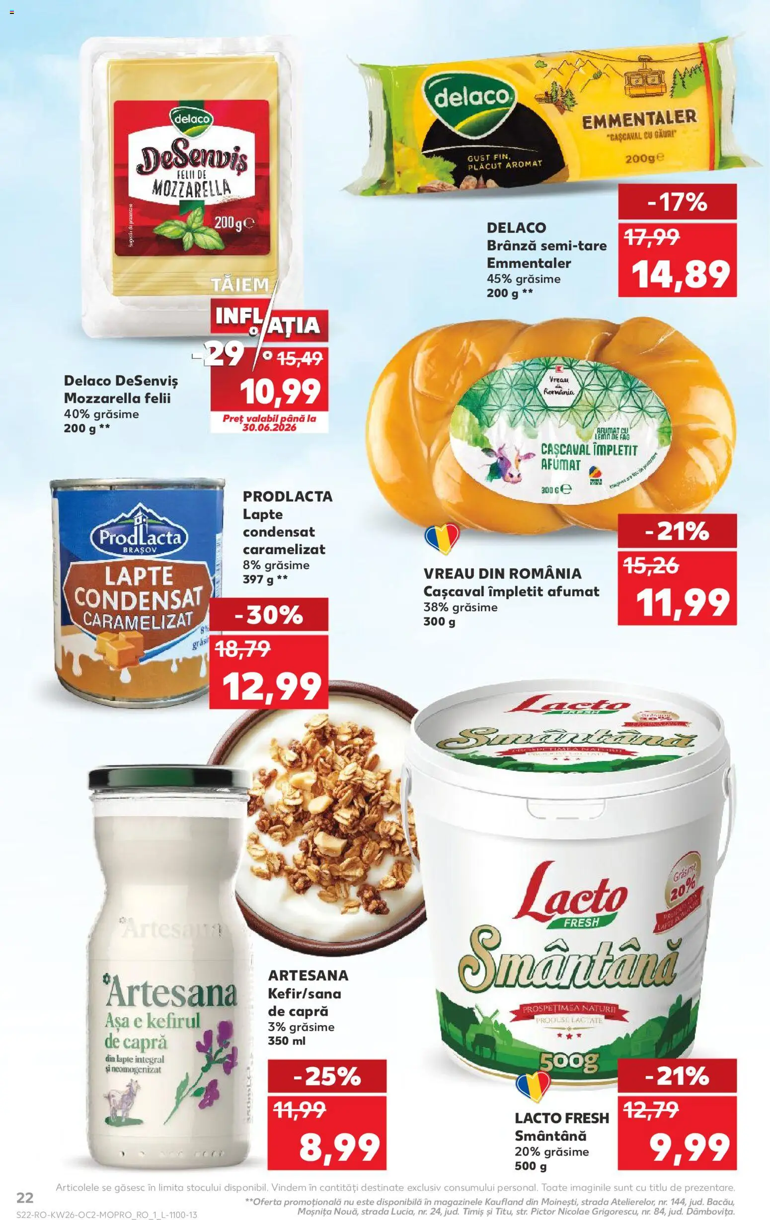Noul catalog Kaufland – valabil de la 24.06.2026 | Pagină: 22