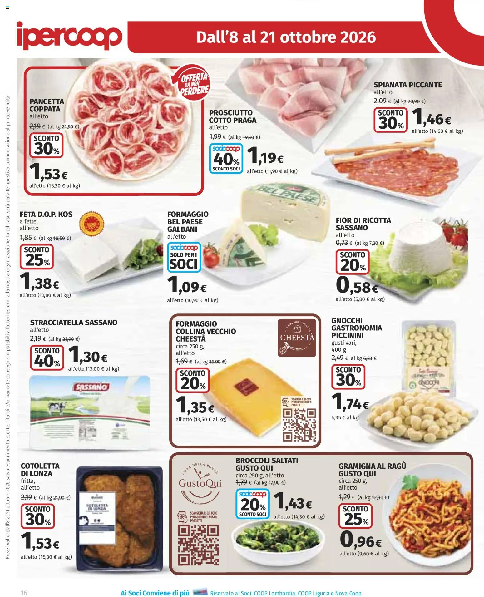 Volantino Ipercoop del 08/10/2026 | Pagina: 16