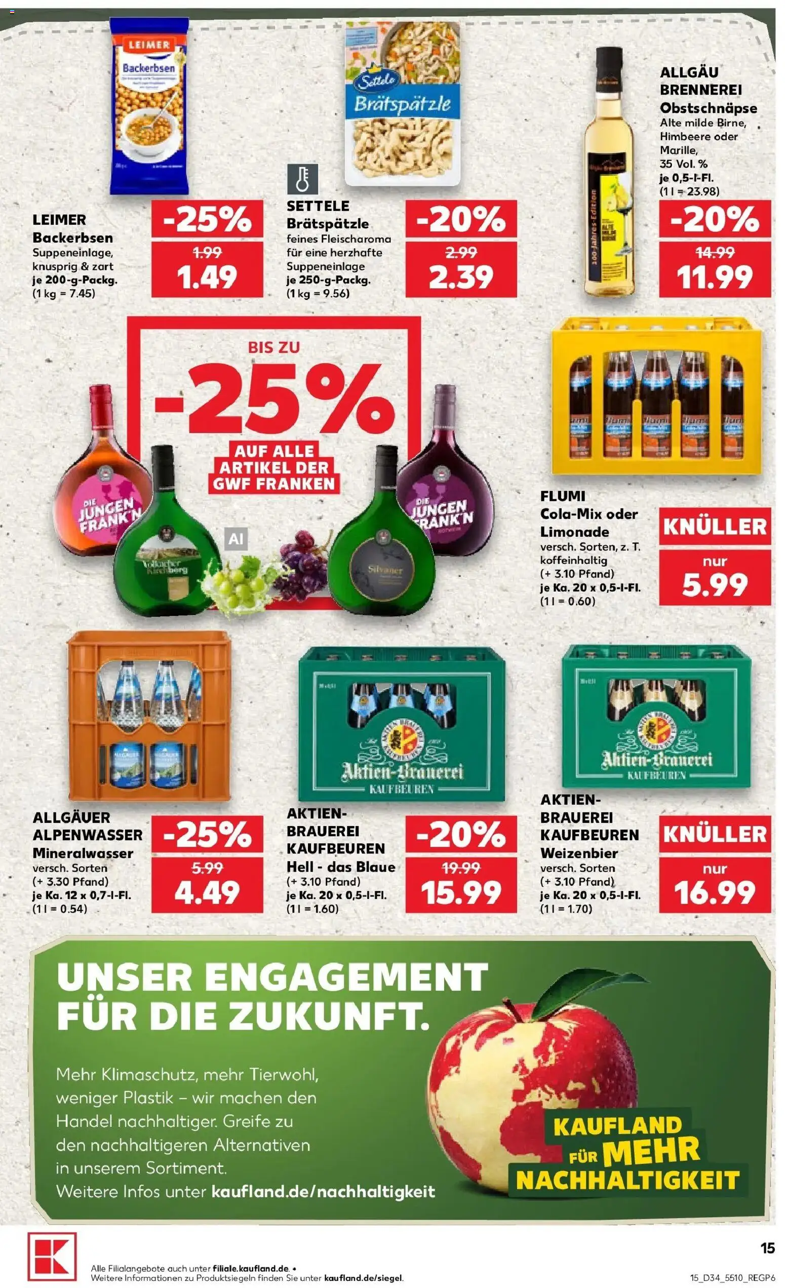 Prospekt Kaufland ab 17.08.2026 » Angebote Online zum Blättern | Seite: 26 | Produkte: Limonade, Mineralwasser, Himbeere