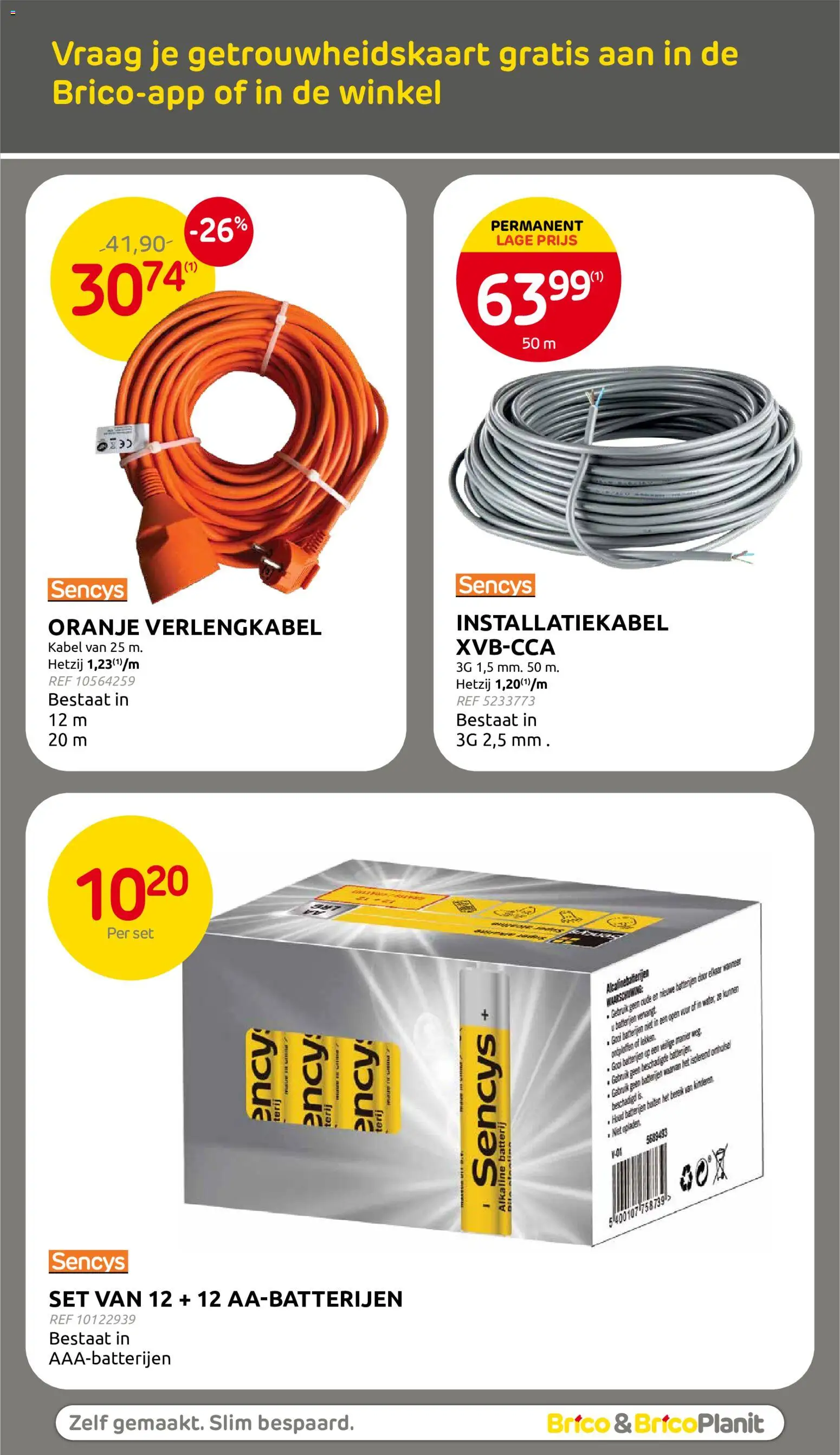 {H1} | Pagina: 40 | Producten: Kabel, Batterij, Batterijen
