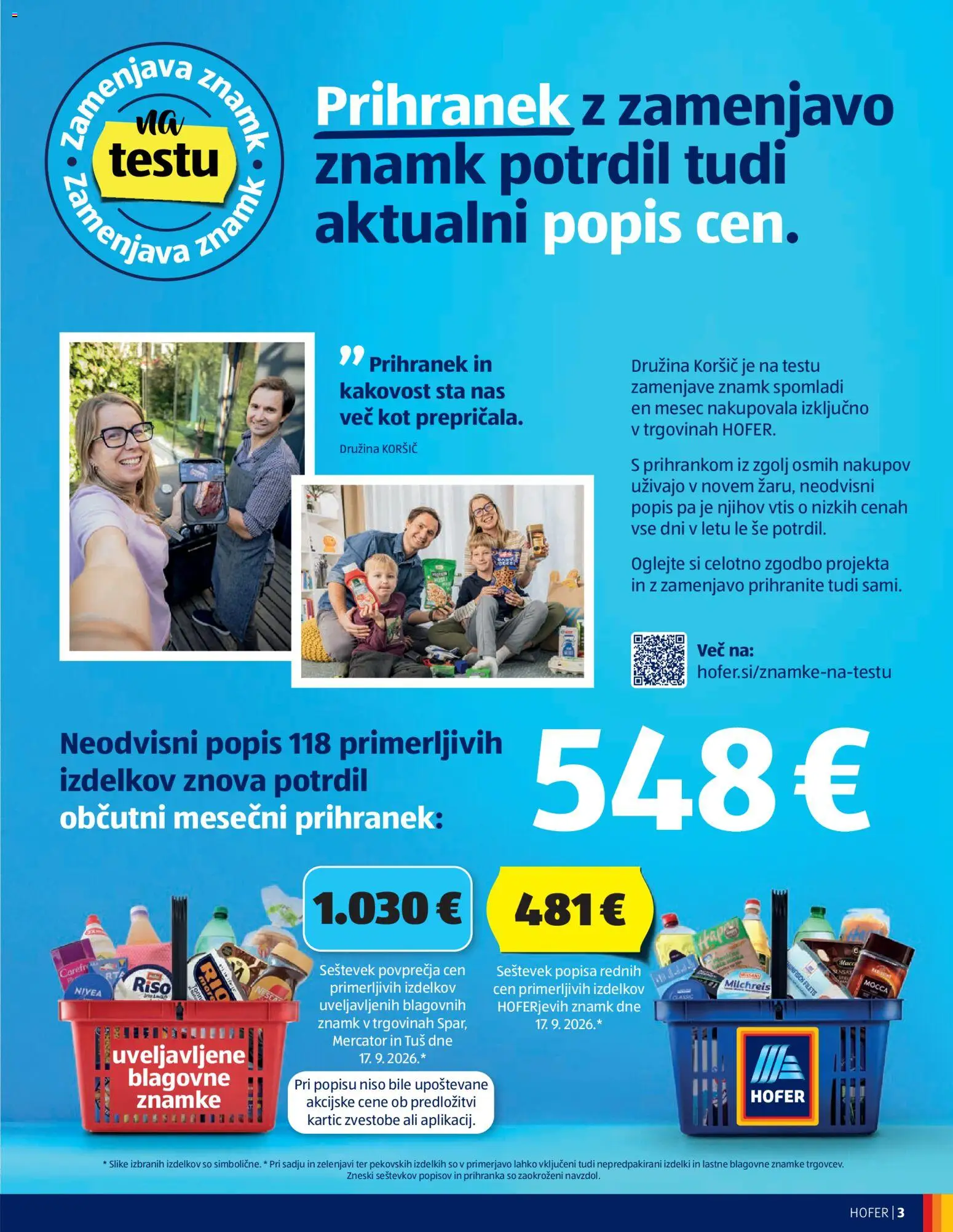 Novi Hofer katalog ponudbe – veljaven od 14.10.2026 | Stran: 3