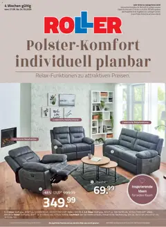 Roller Wohnzimmerprospekt ab 27.09.2026 gültig