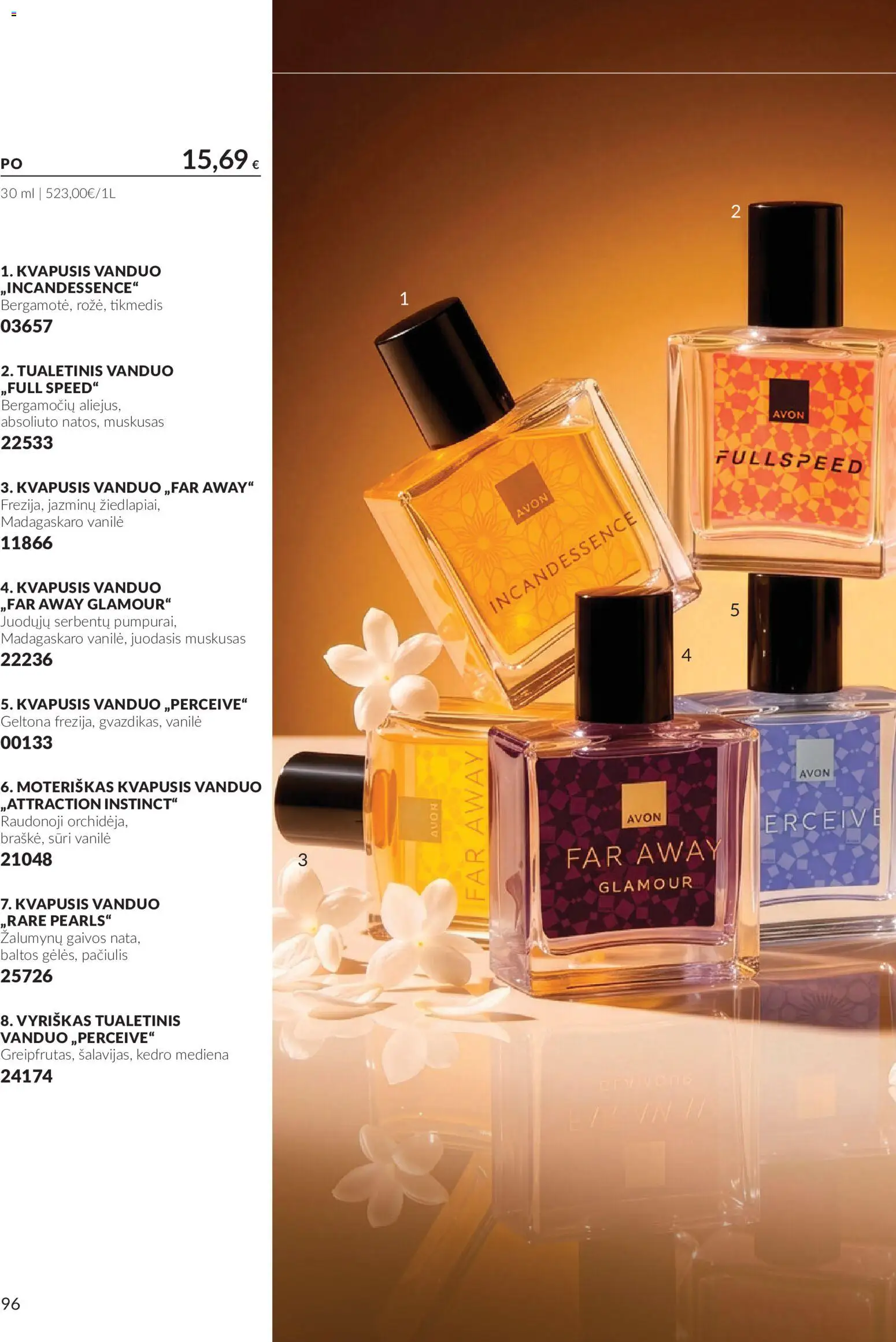 AVON akcijos nuo 2026.09.30 | Puslapis: 96
