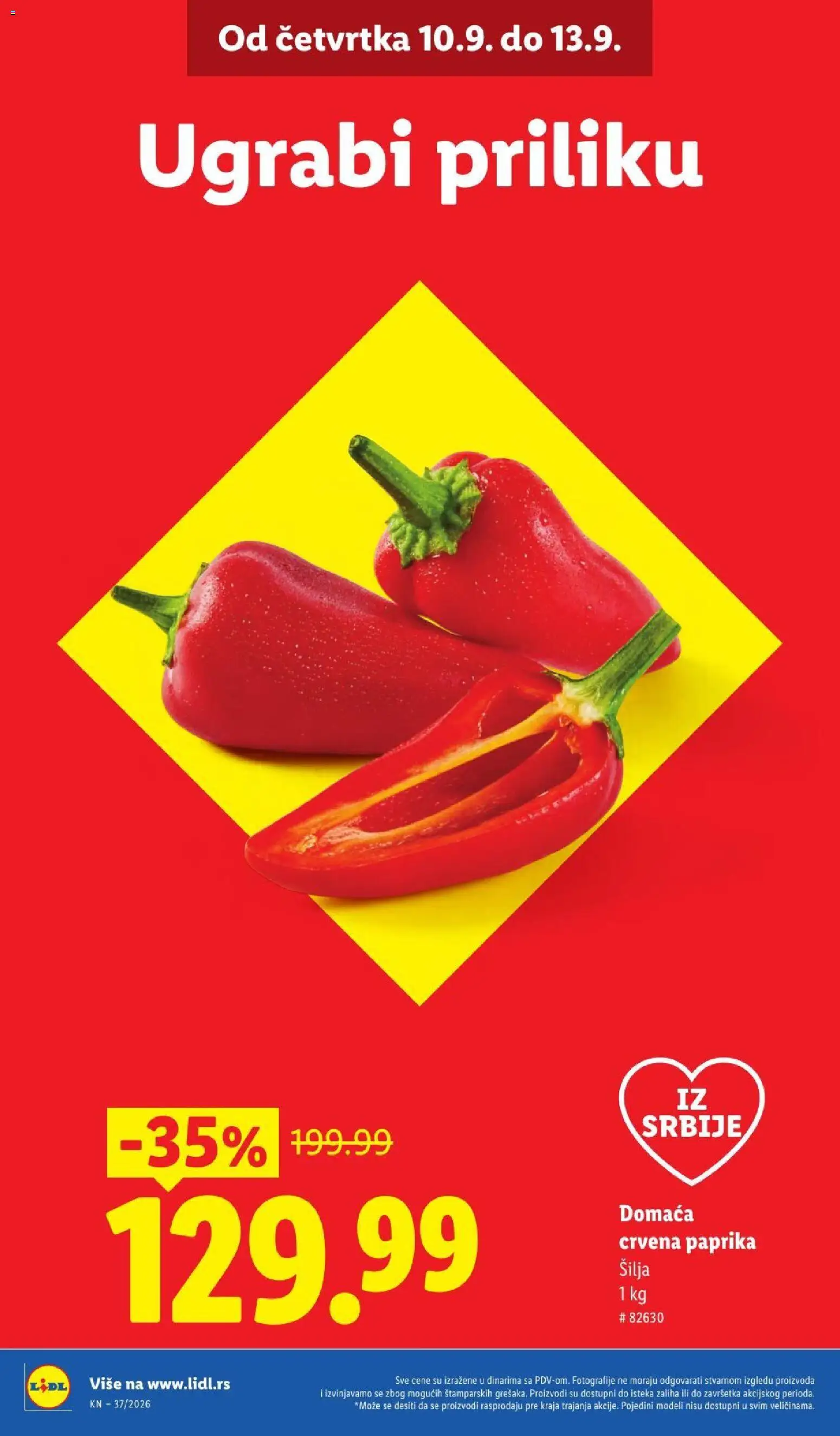 Lidl katalog - važi od 10.09.2026 | Strana: 2
