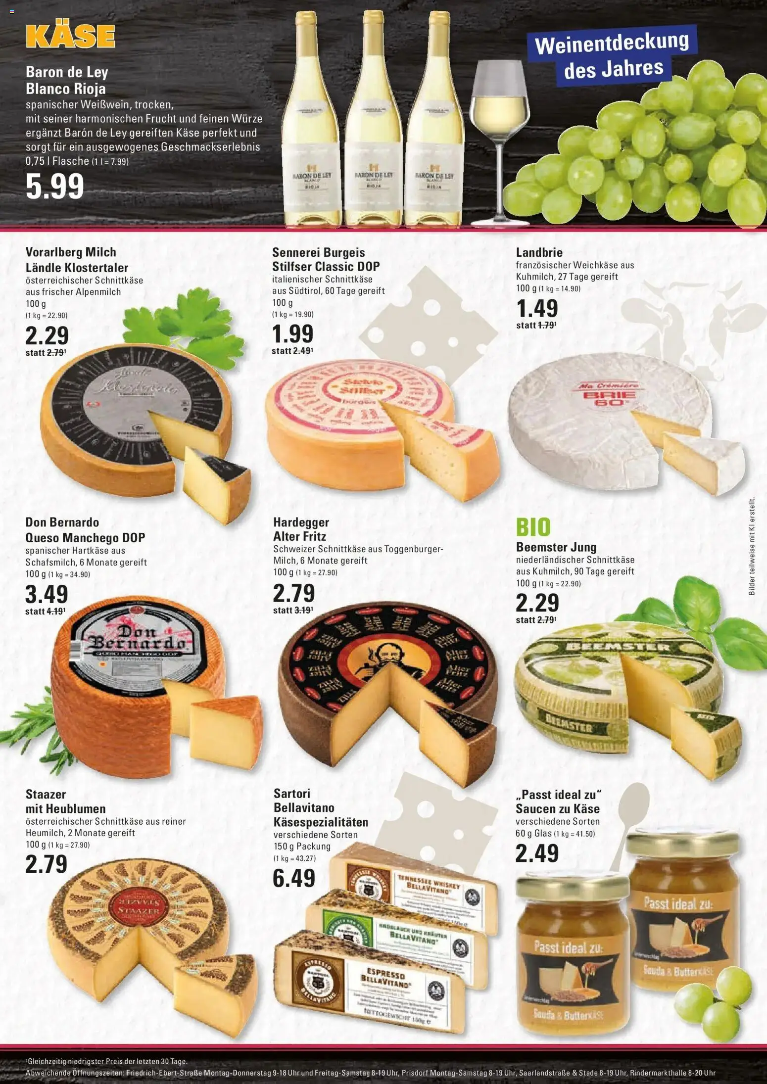 Edeka Prospekt Hamburg (ab 17.08.2026) » Angebote Online | Seite: 7 | Produkte: Milch, Käse, Bilder, Whiskey