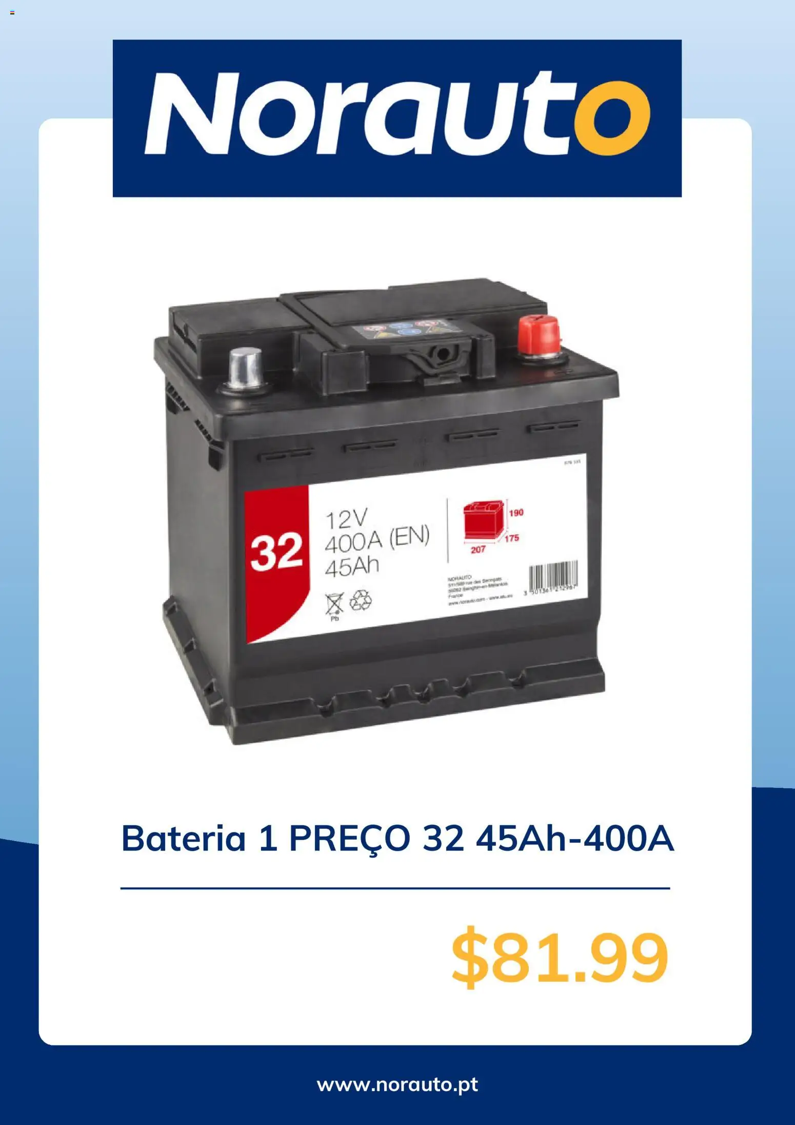 Norauto folheto │ válido de 05/10/2026 | Página: 4 | Produtos: Bateria