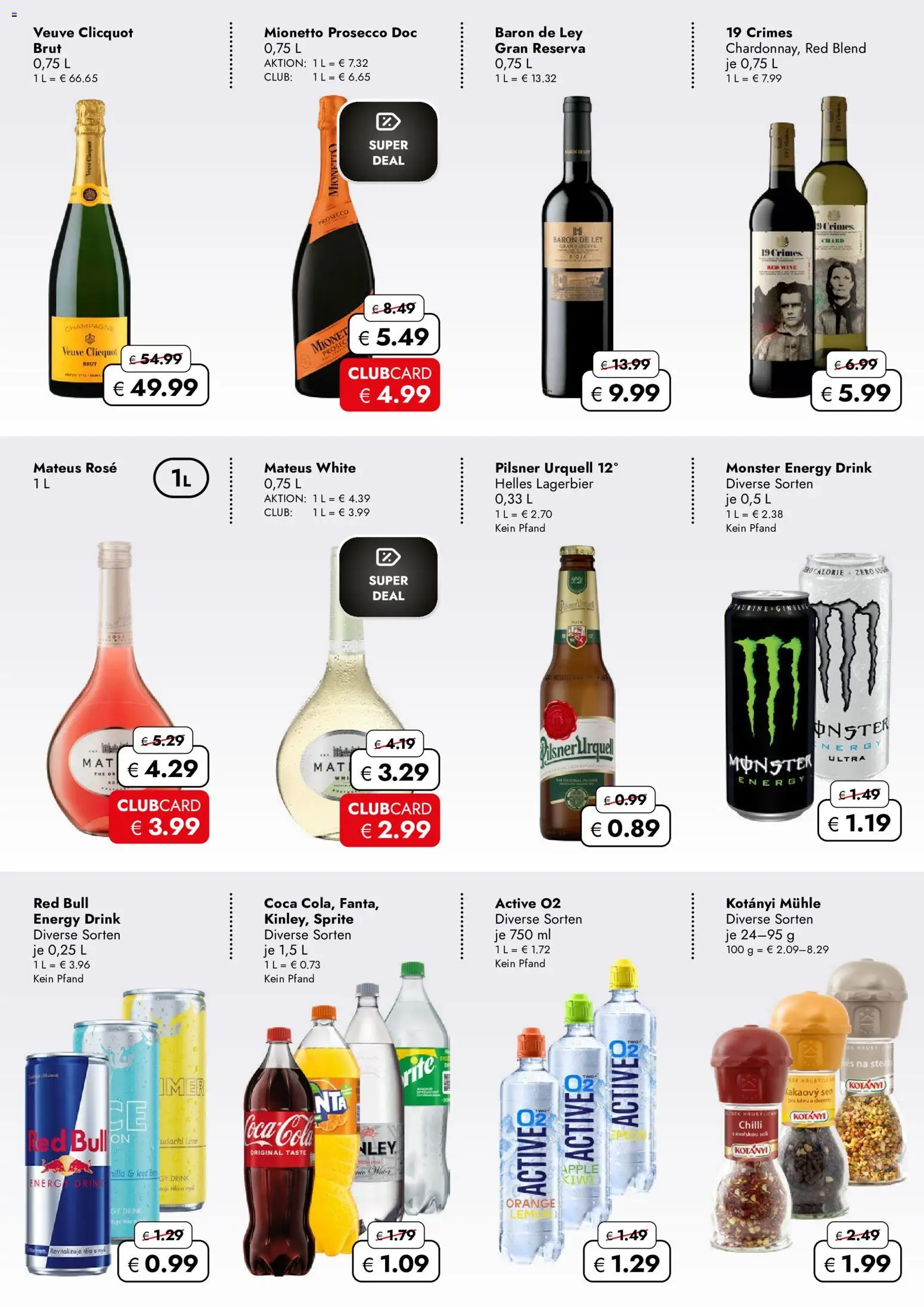 Travel FREE Flugblatt gültig ab 18.09.2026 | Seite: 4 | Produkte: Prosecco, Mühle