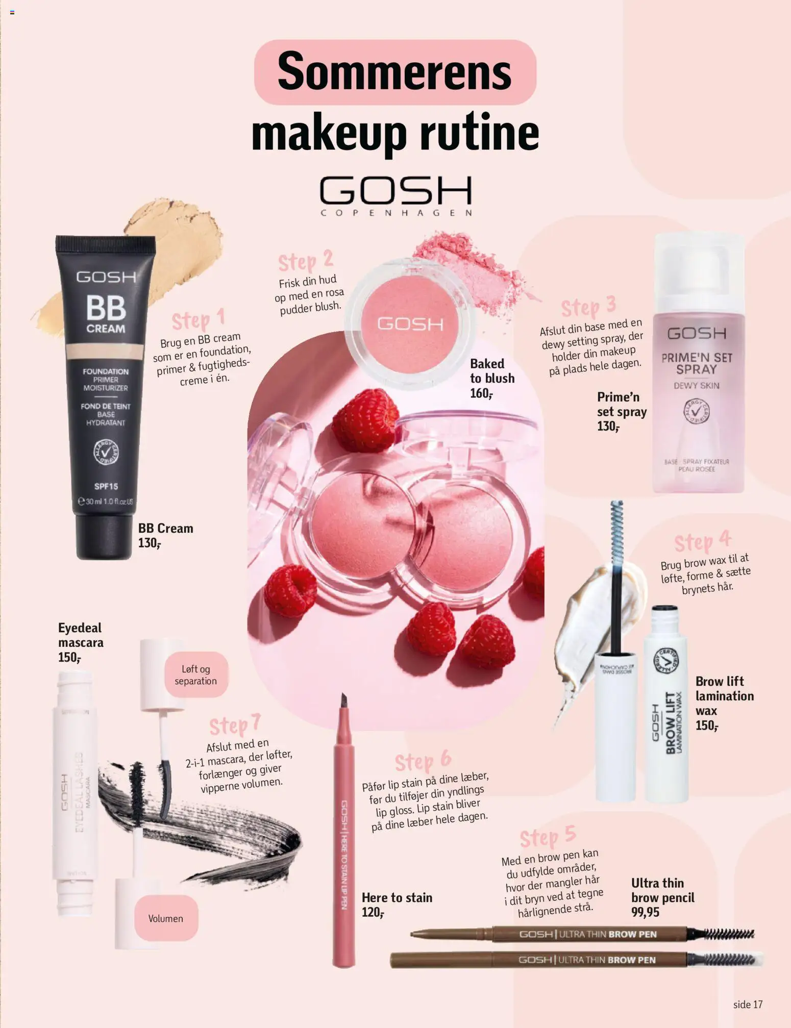 Føtex tilbudsavis – gyldig fra 29.05.2026 | Side: 17 | Produkter: Blush, Pudder, Mascara, Creme