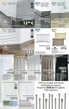 SKORPA zavjesa, Poliesterska vlakna. Sa skrivenim petljama. 1x140x300 cm - Pregled kataloga iz trgovine JYSK, vrijedi od 09.09.2026 | Stranica: 17