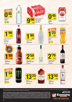Vista previa Economy Cash folleto válido desde el 16/07/2026 | Página: 8 | Productos: Vino, Ginebra, Whisky, Agua mineral