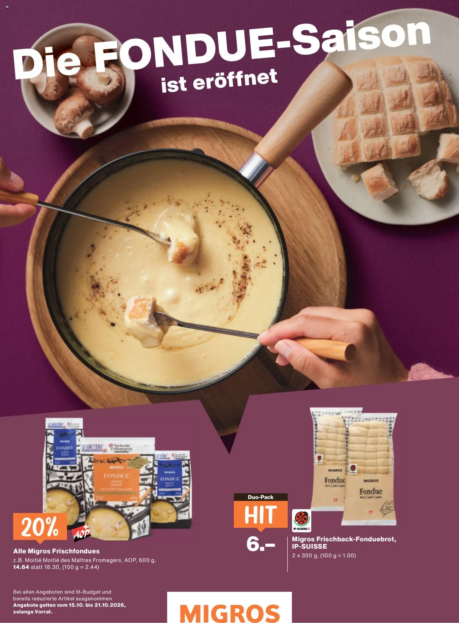 Migros aktionen Magazine – gültig ab 14.10.2026 | Seite: 4