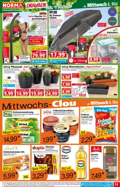 Norma Flugblatt ab 04.05.2026 gültig | Seite: 13 | Produkte: Wasser, Dusche, Kaffee