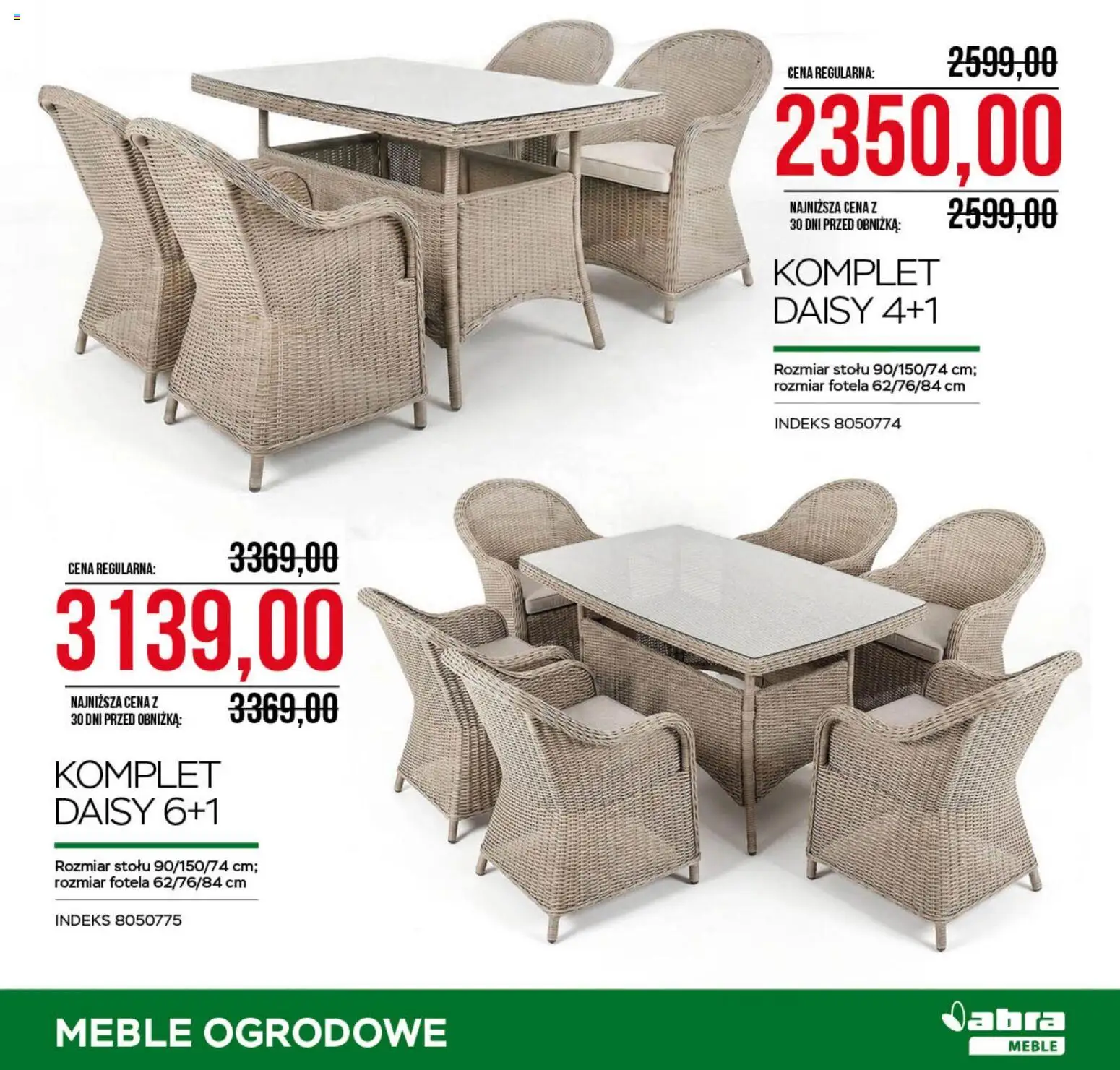 Abra meble gazetka od 27.05.2026 | Strona: 13 | Produkty: Meble ogrodowe