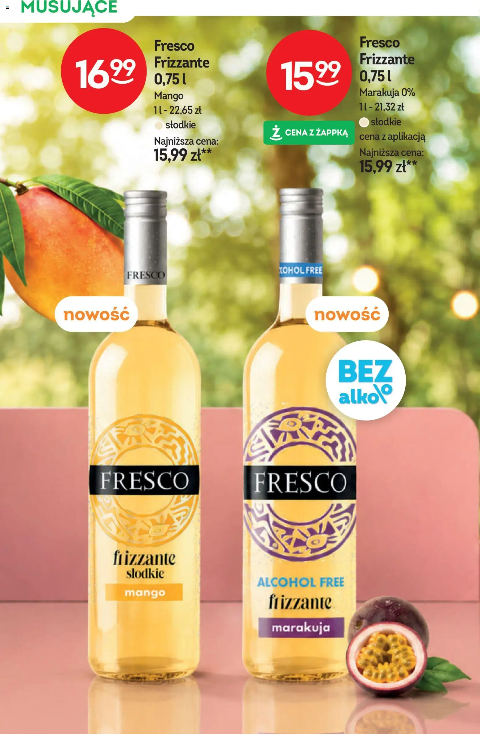 Żabka gazetka - Katalog win od 19.08.2026 | Strona: 14 | Produkty: Mango, Marakuja, Fresco, Fresco frizzante