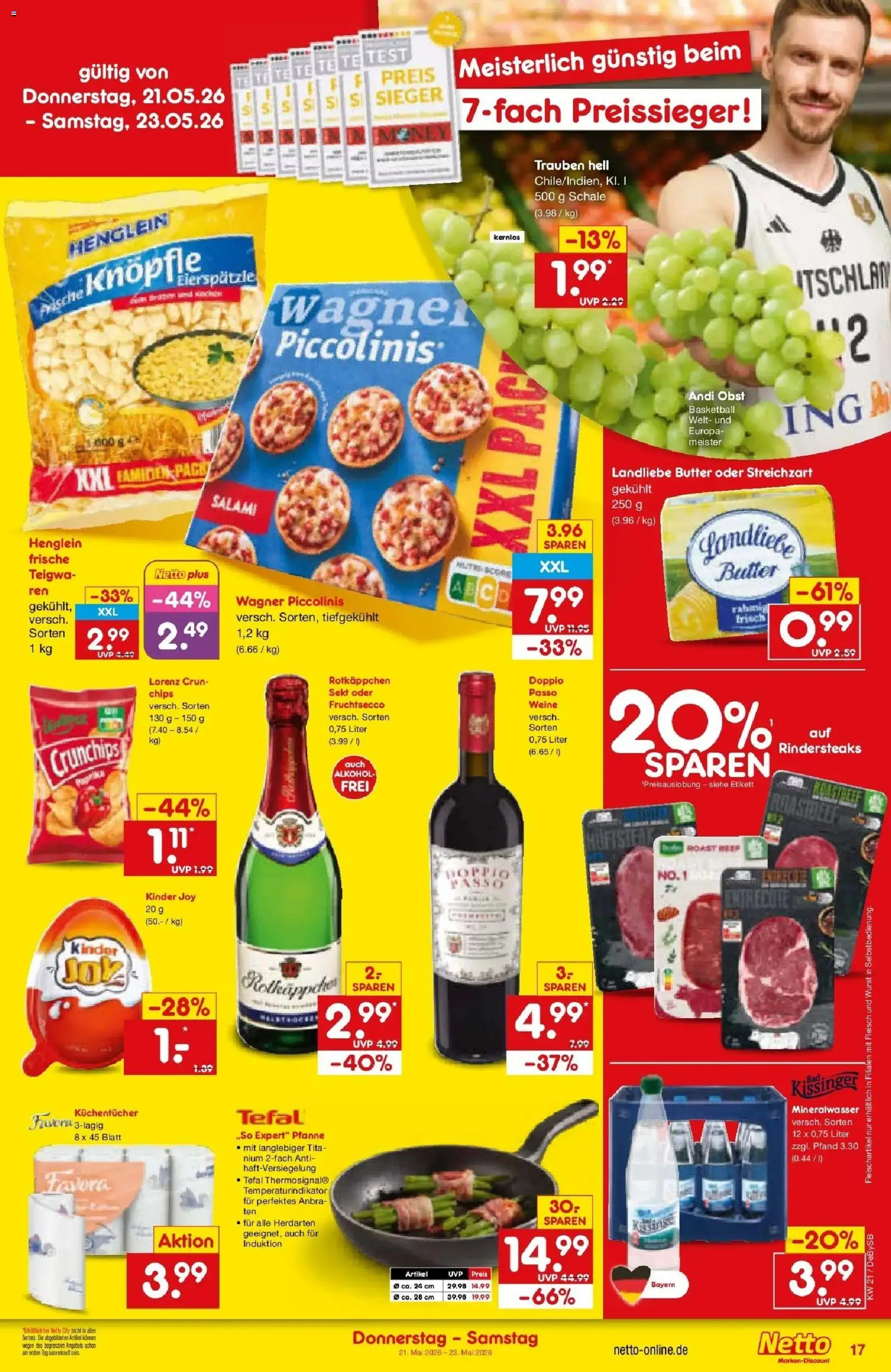 Netto Marken-Discount Prospekt Thierhaupten	 – gültig ab 17.05.2026 | Seite: 19