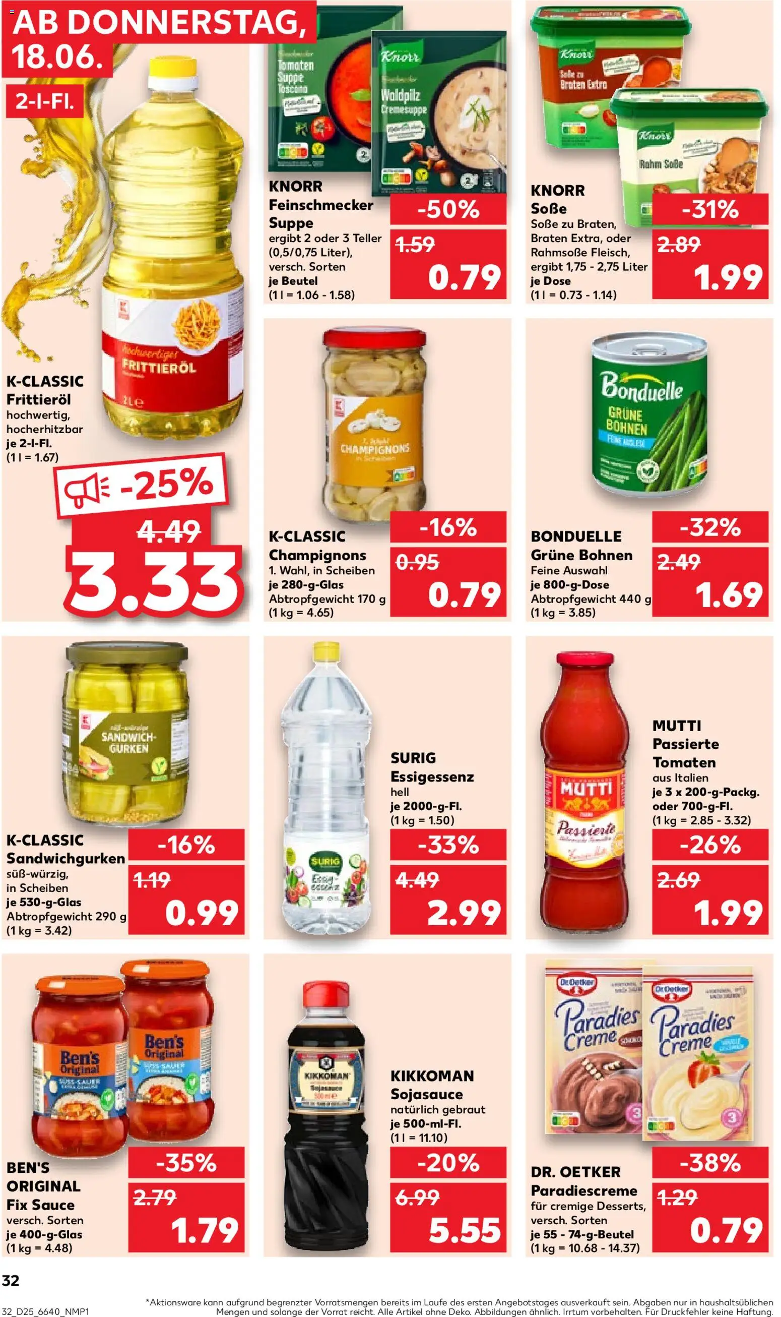 Kaufland Prospekt | 18.06.2026 | Wie erhält man einen begrenzten Rabatt? | Deutschland
