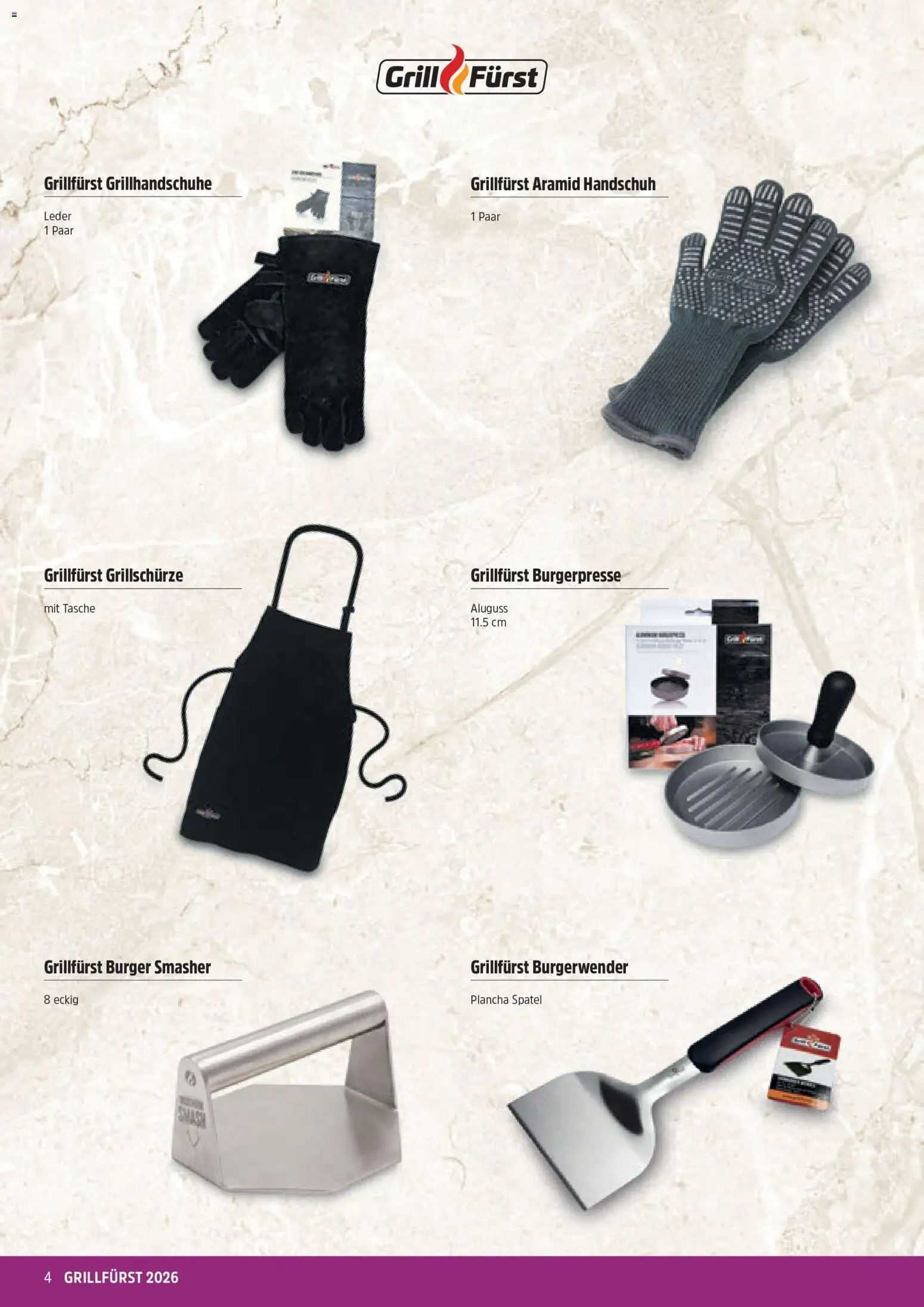 TopCC aktionen Grill – gültig ab 04.05.2026 | Seite: 4 | Produkte: Burger, Tasche, Grill