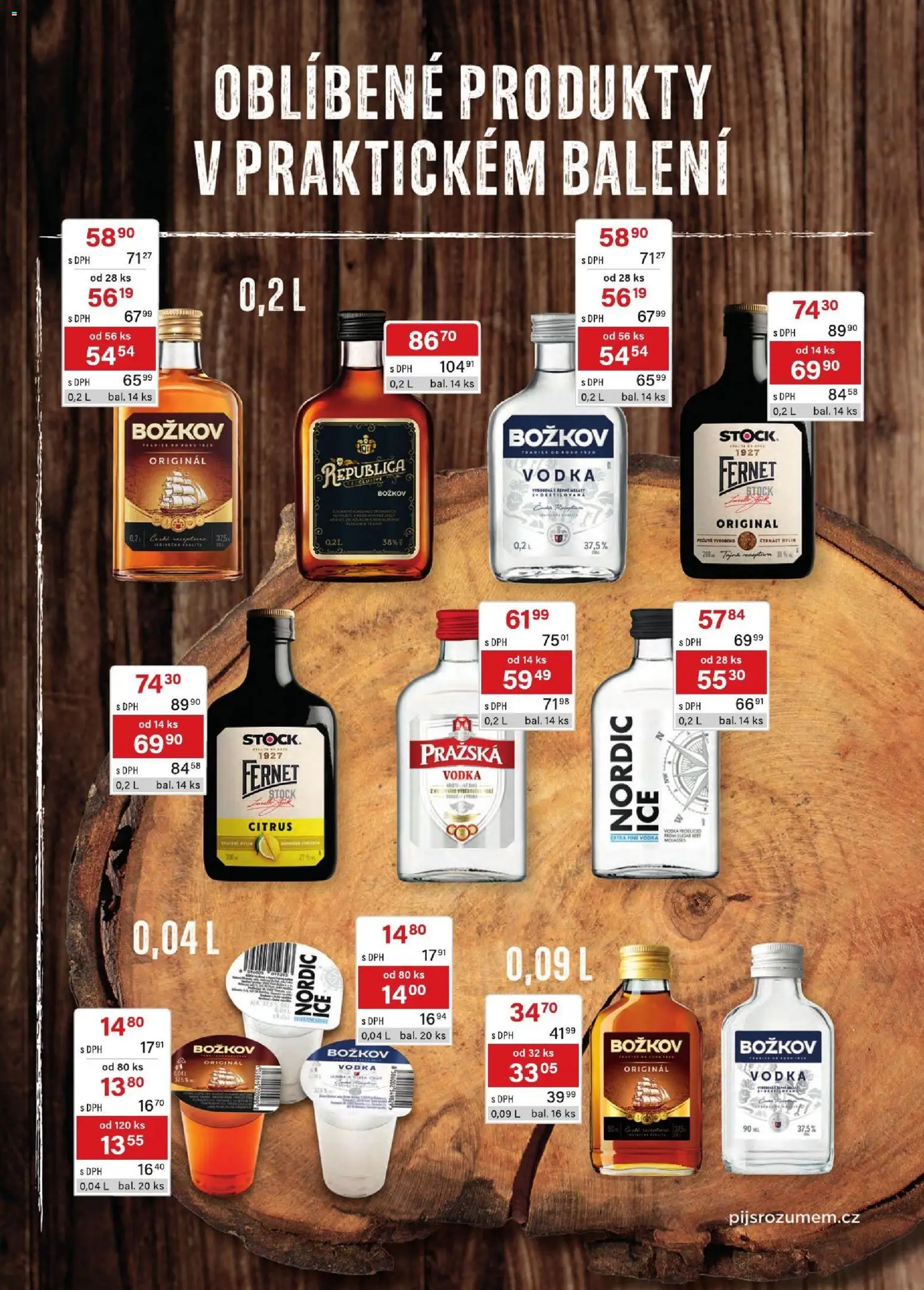 Astur & Qanto leták - Velkoobchod 10/2026 od 01.10.2026 | Strana: 20 | Produkty: Vodka, Fernet, Republica, Božkov