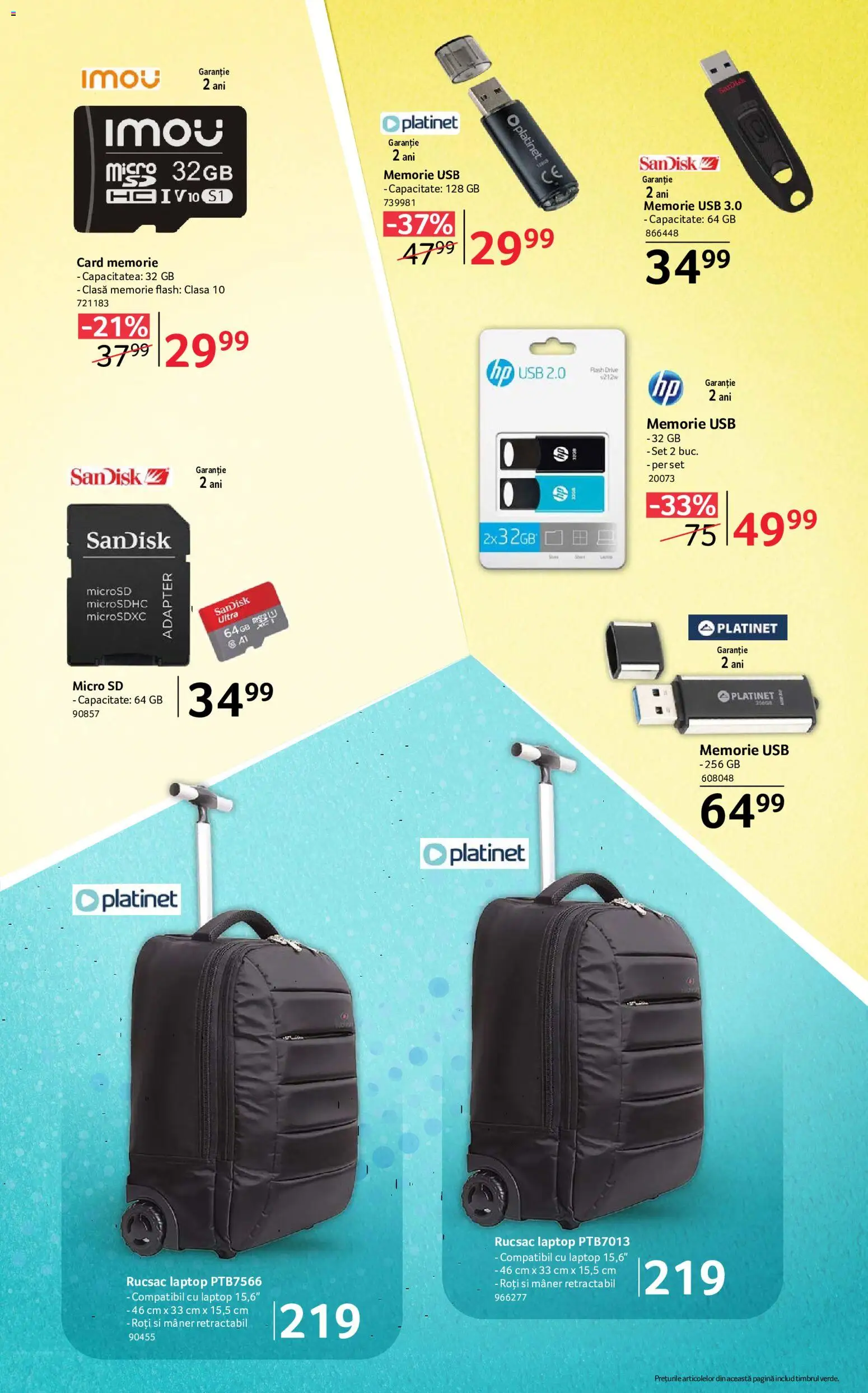 Noul catalog Selgros – valabil de la 07.08.2026 | Pagină: 46 | Produse: Laptop, Memorie, Mâner, Rucsac