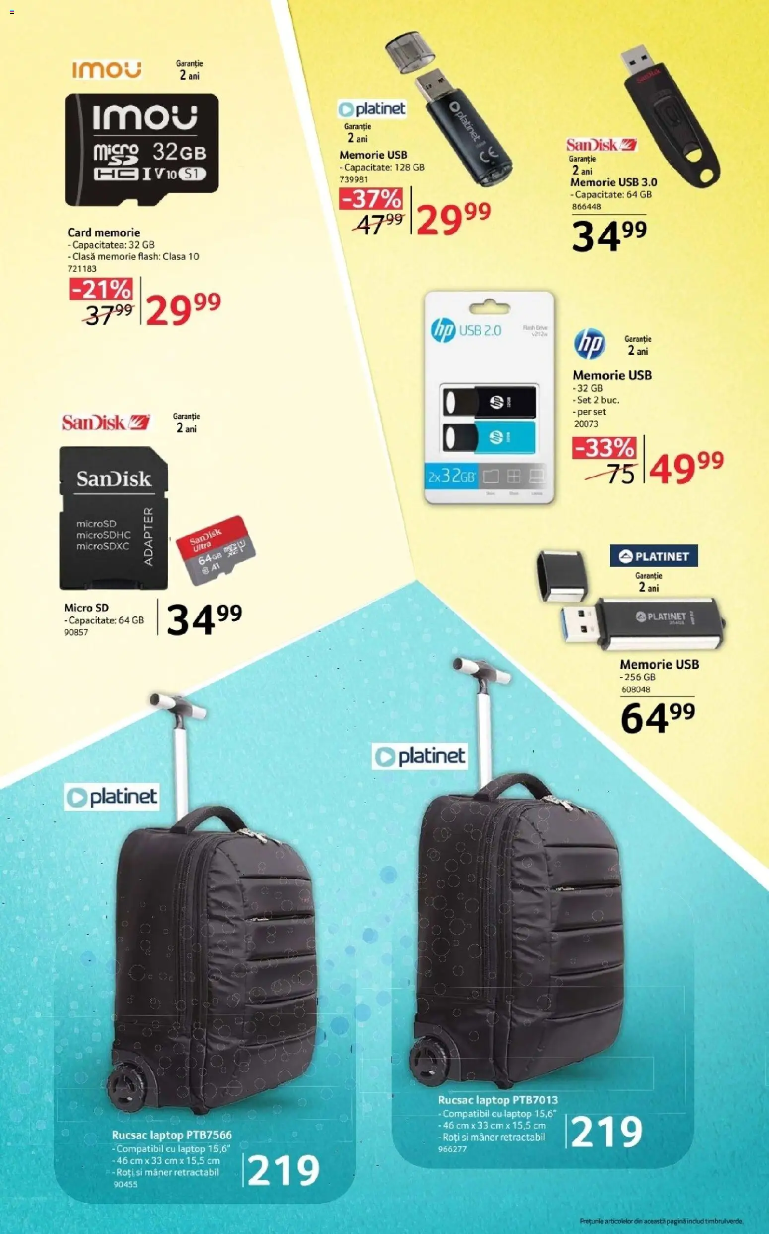 Noul catalog Selgros – valabil de la 07.08.2026 | Pagină: 46 | Produse: Laptop, Memorie, Mâner, Rucsac