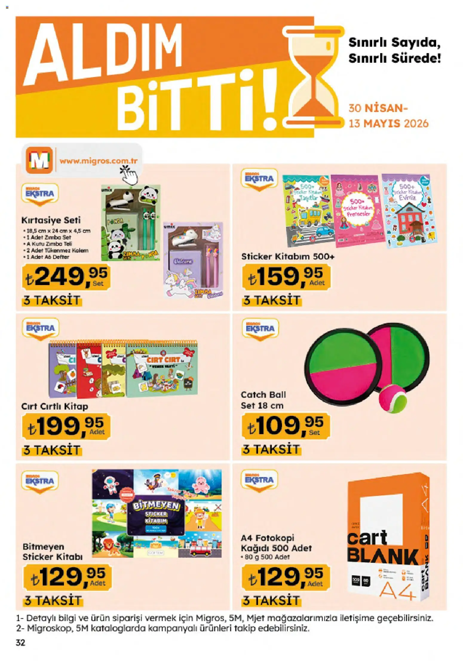Migros Katalog - Migroskop - 30.04.2026 tarihinden itibaren geçerlidir | Sayfa: 150