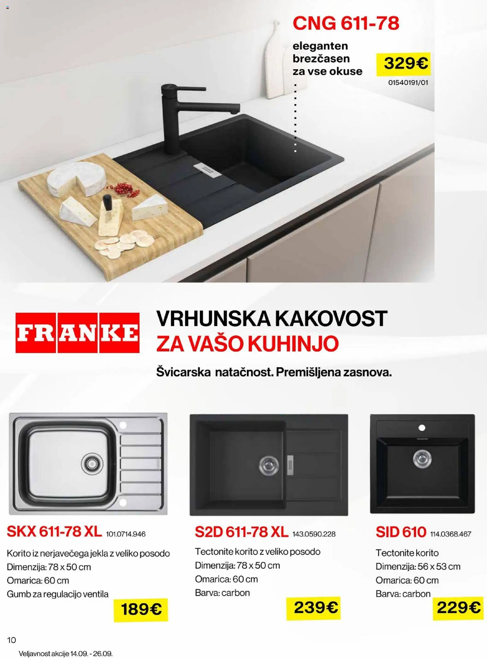 Novi XXXL Lesnina katalog ponudbe – veljaven od 14.09.2026 | Stran: 10 | Izdelki: Barva, Omarica