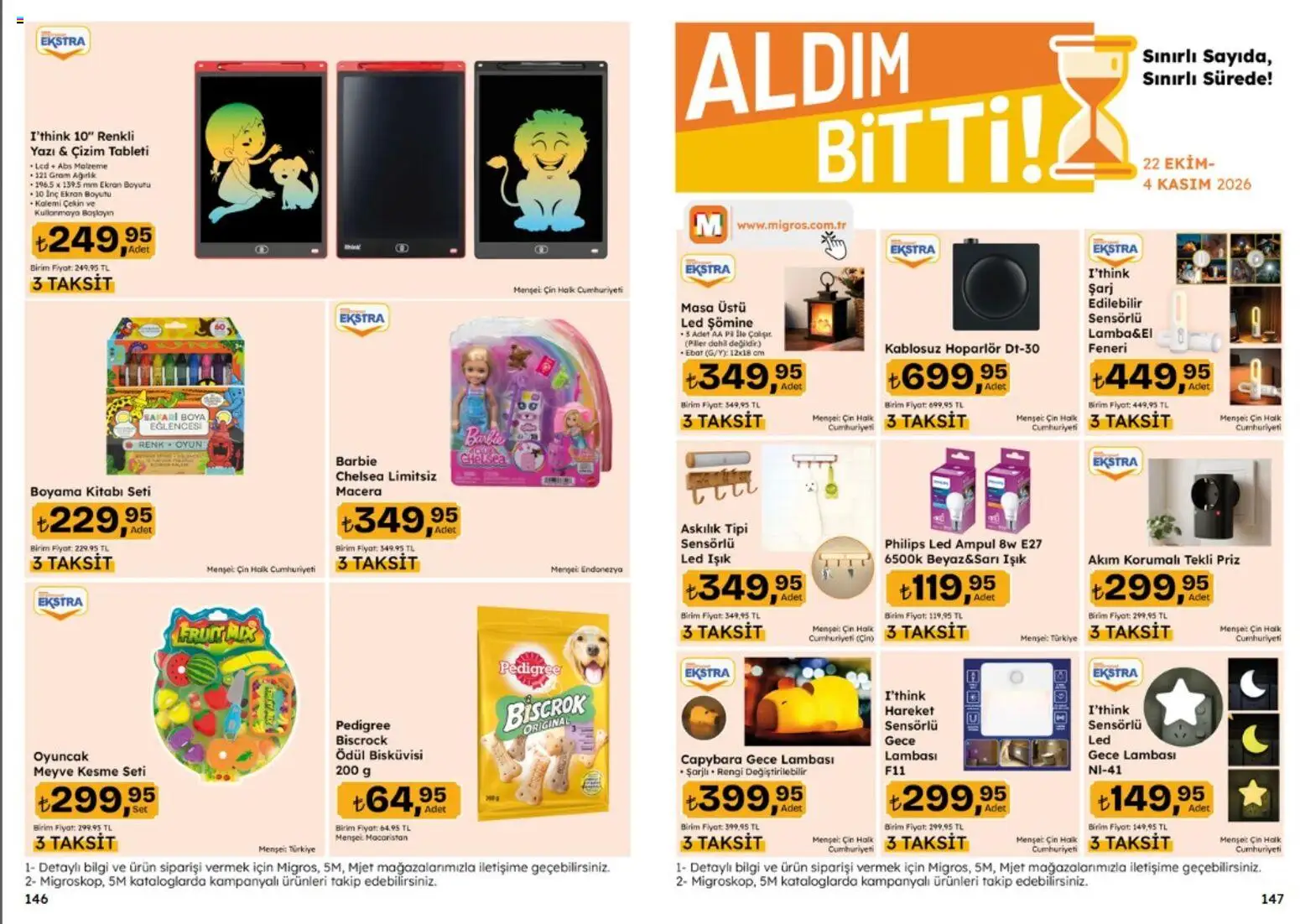 Migros Katalog - Migroskop - 22 Ekim 2026 tarihinden itibaren geçerlidir | Sayfa: 74