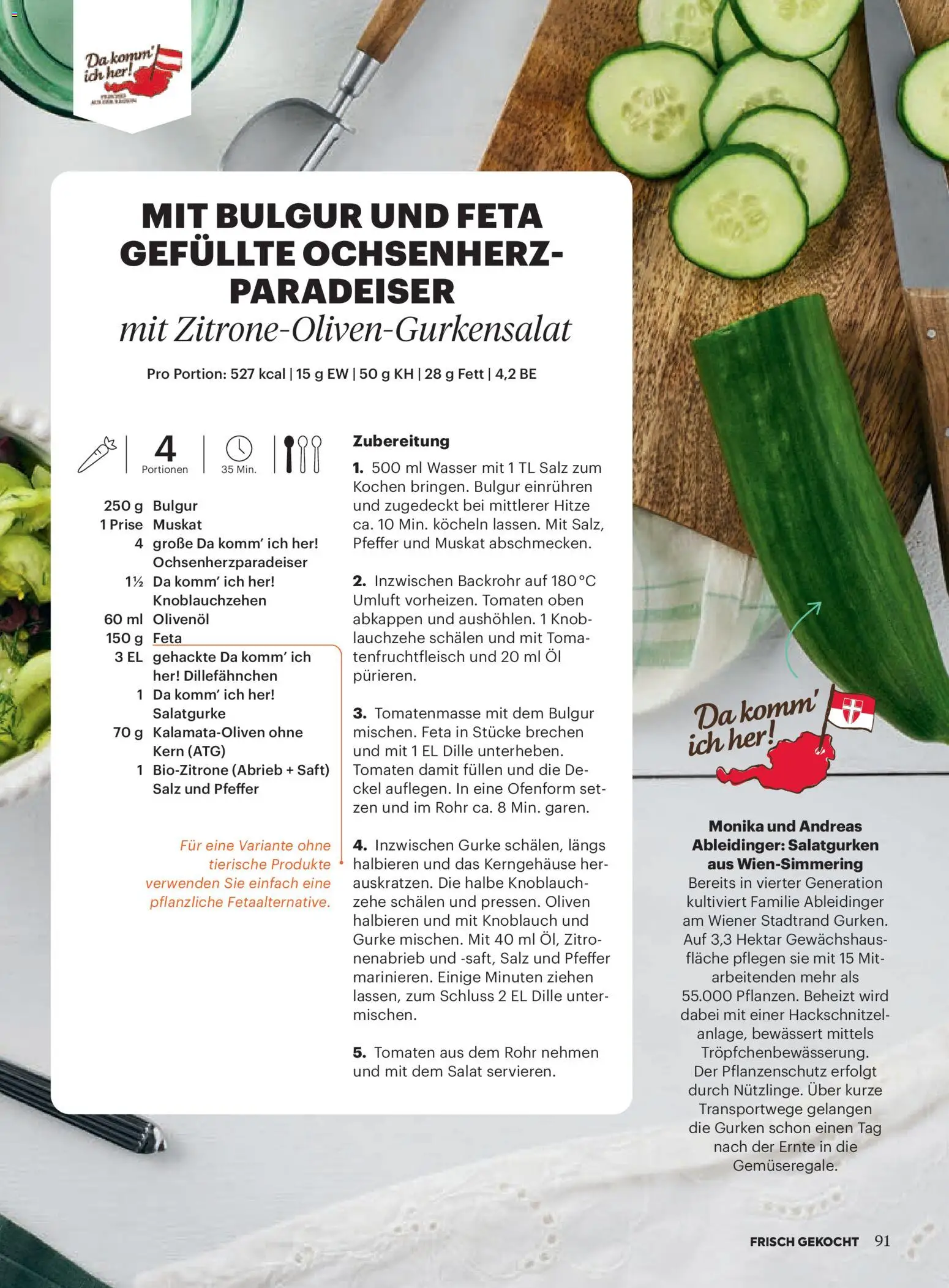 Billa AT akciós ujság - amely érvényes a következő dátumtól: 2026.09.01. | Oldal: 89 | Termékek: Feta, Bulgur