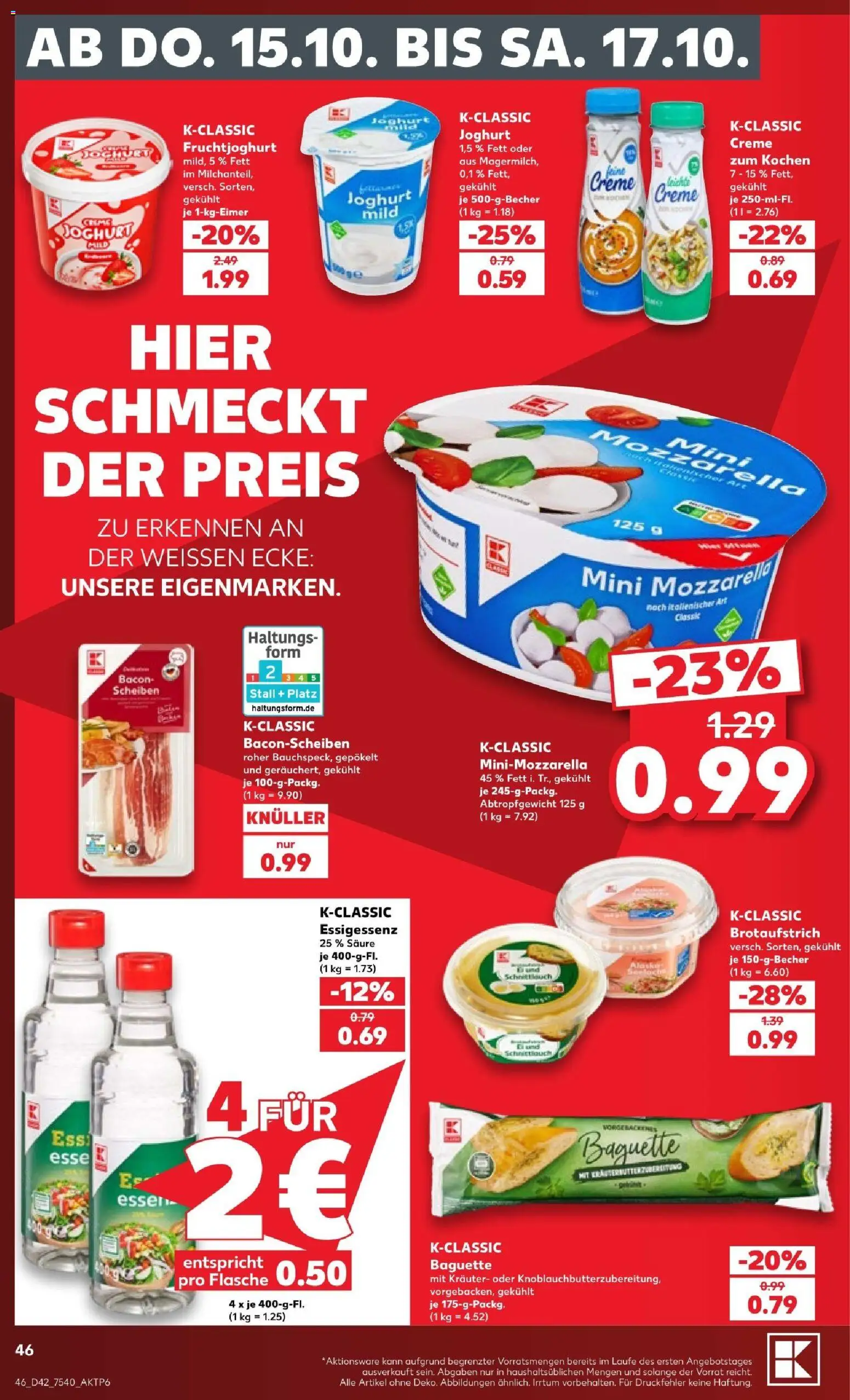 Kaufland Prospekt Berlin – gültig ab 12.10.2026 | Seite: 50 | Produkte: Smarties, Milram, Kürbis, Salami
