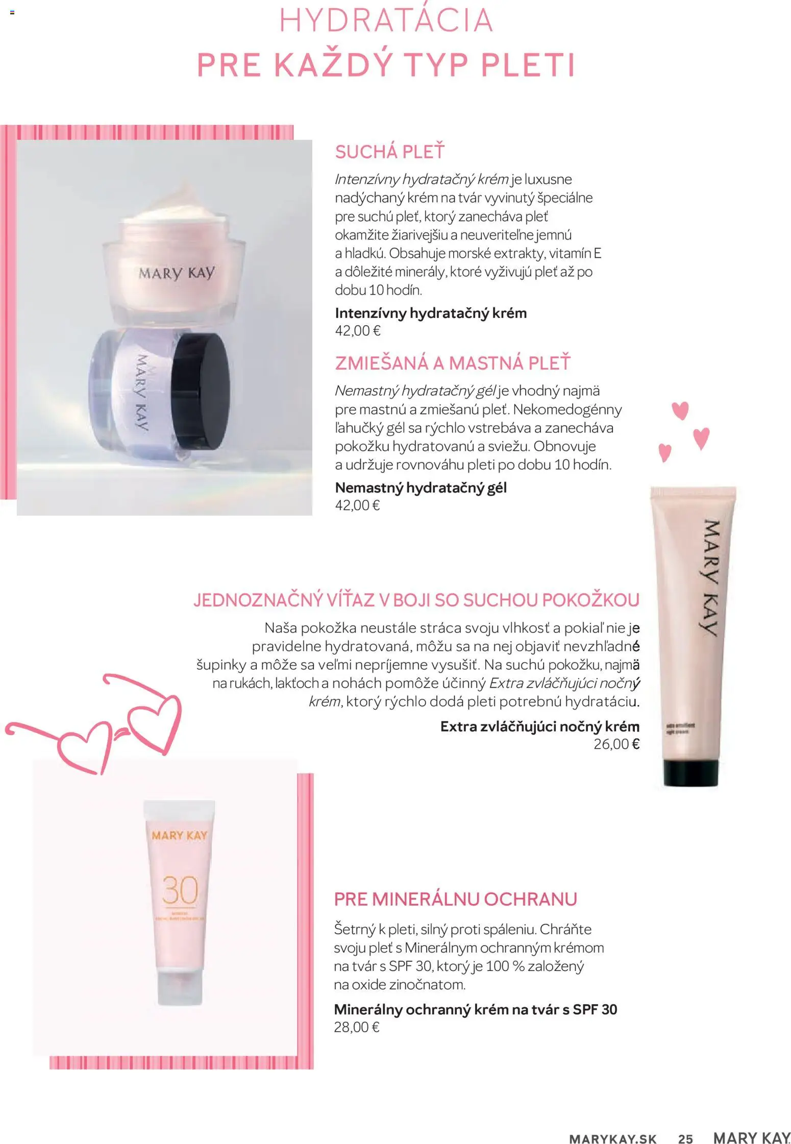 Nové Mary Kay akcie – leták je platný od 01.04.2026 | Strana: 25 | Produkty: Krém