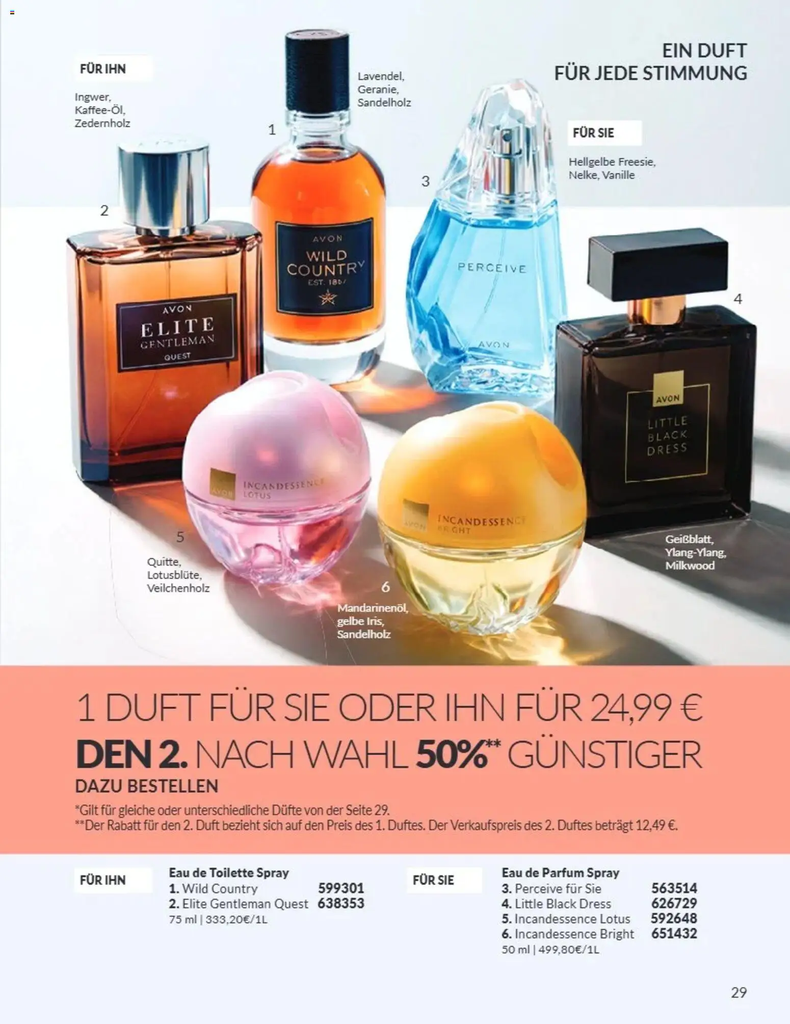 AVON Katalog August 2026 – gültig ab 08.08.2026 | Seite: 29 | Produkte: Parfüm, Duft, Eau de Toilette, Vanille