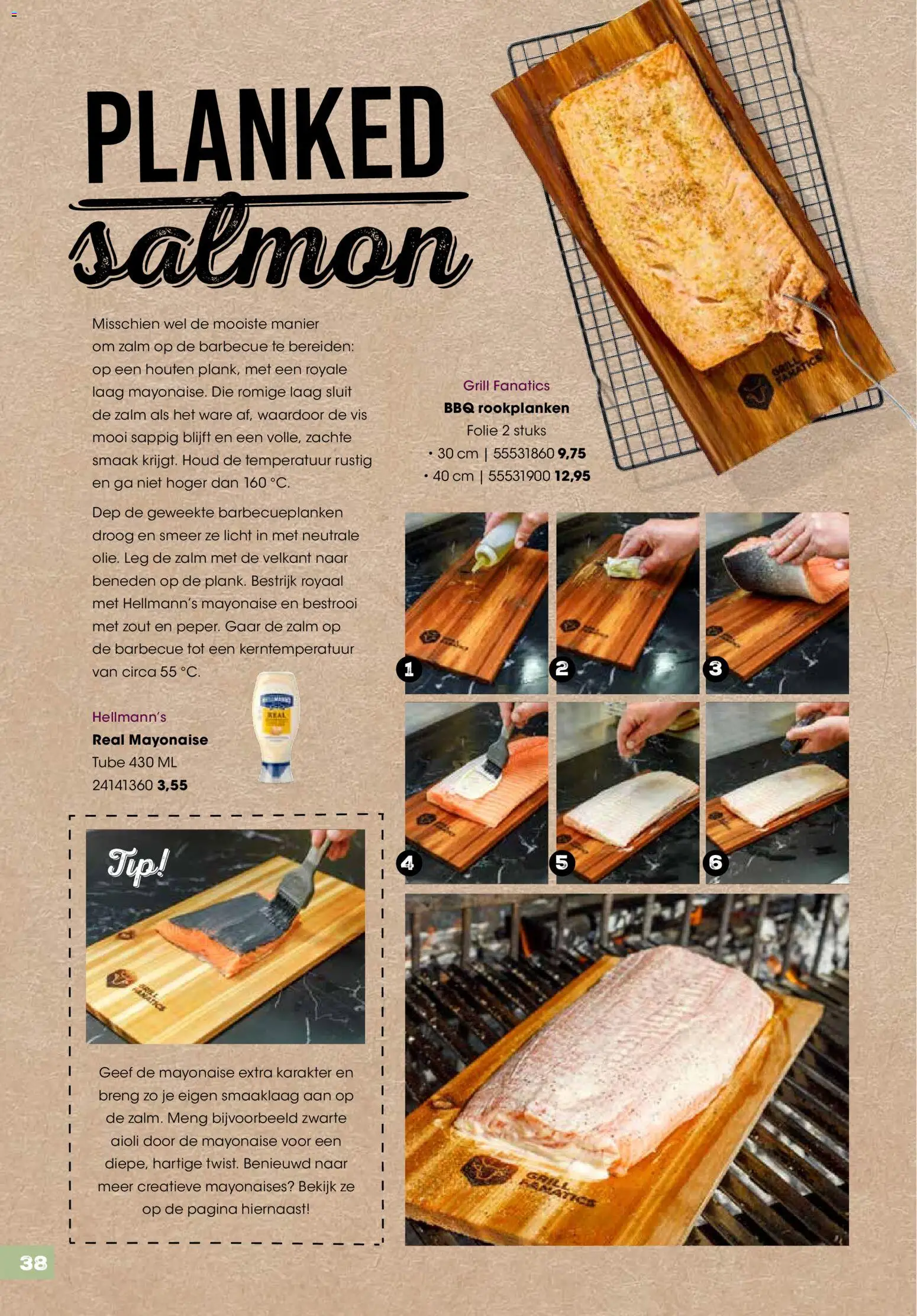 {H1} | Pagina: 38 | Producten: Vis, De vis, Zalm, Grill