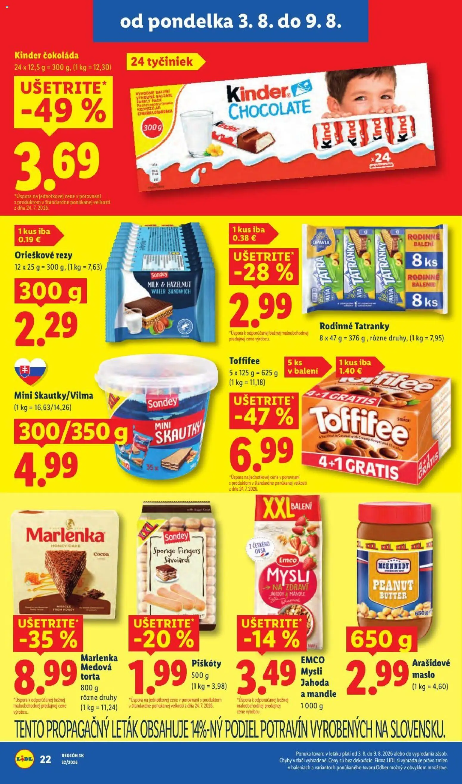 Nové Lidl akcie – leták je platný od 03.08.2026 | Strana: 30