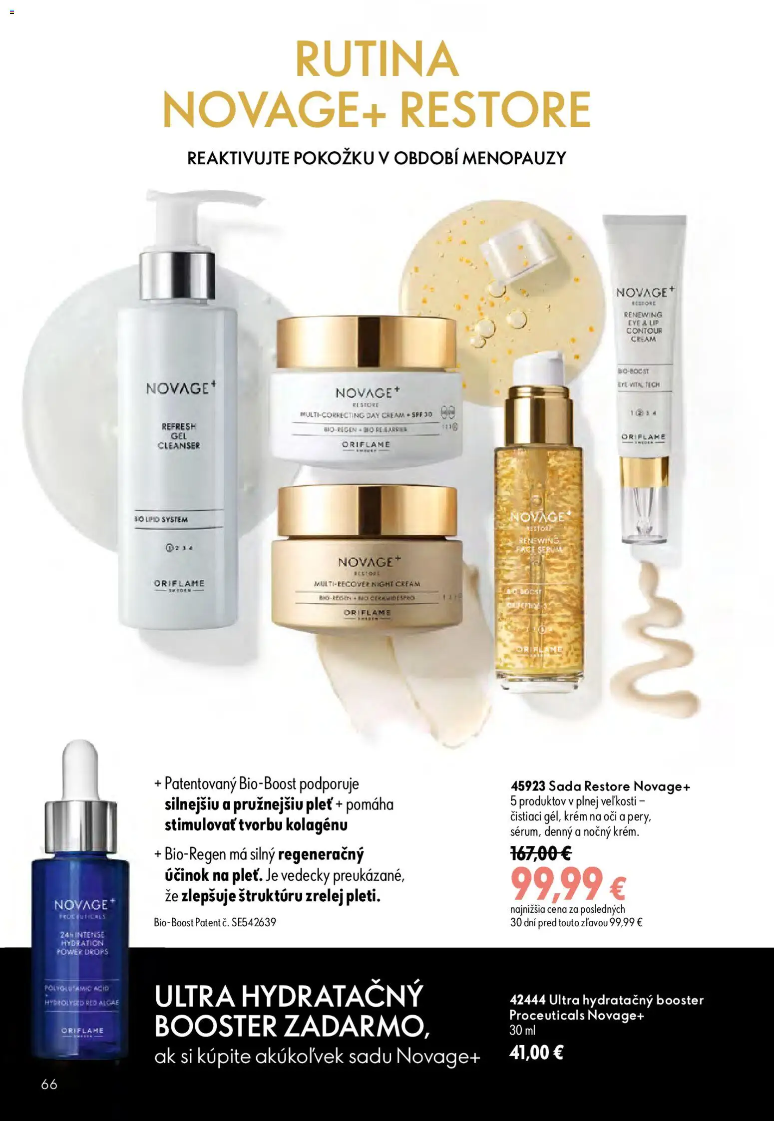 Nové Oriflame akcie – leták je platný od 09.09.2026 | Strana: 66 | Produkty: Krém