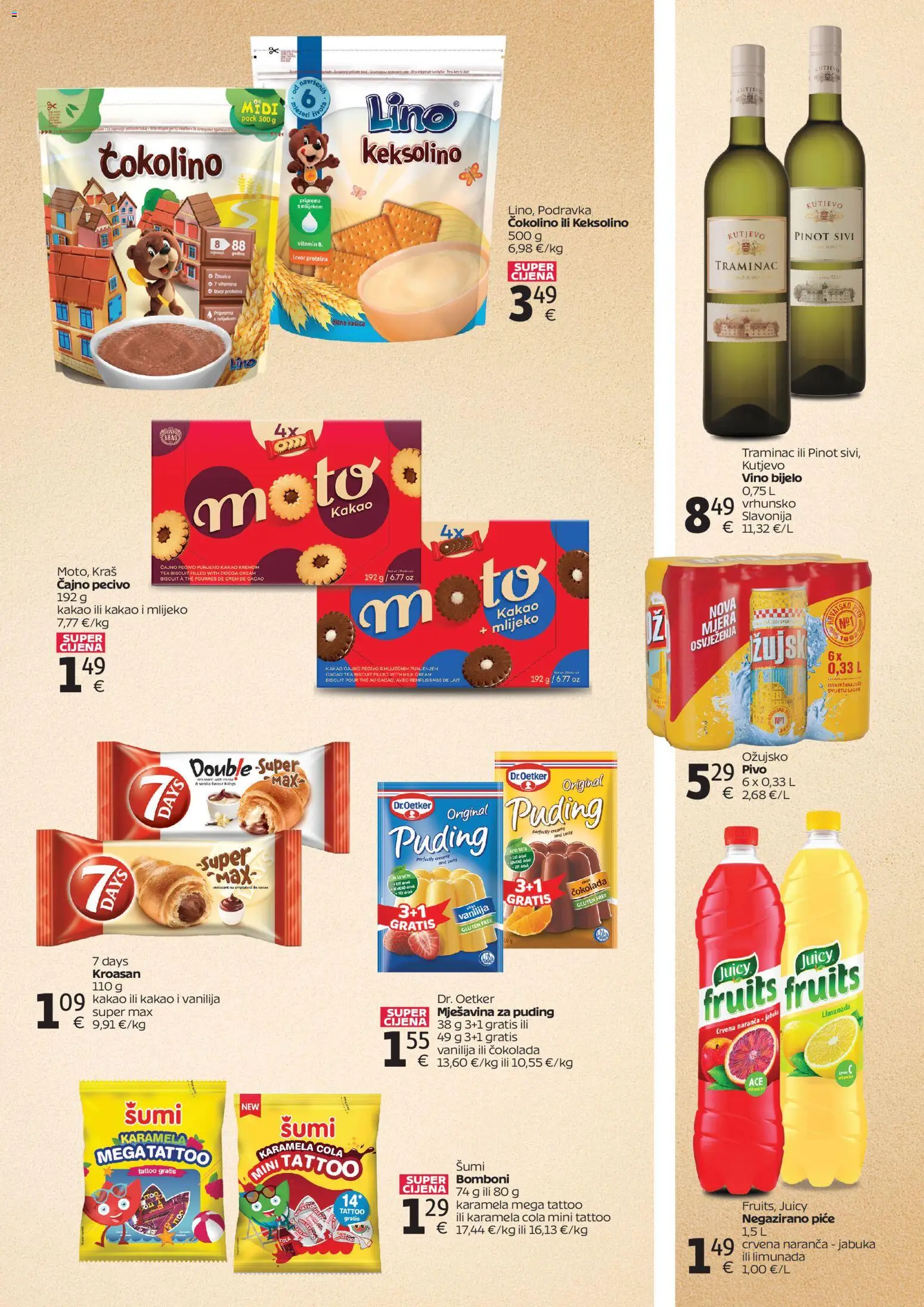 Tommy katalog | vrijedi od 05.09.2026 | Stranica: 3 | Proizvodi: Mlijeko, Puding, Bomboni, Karamela