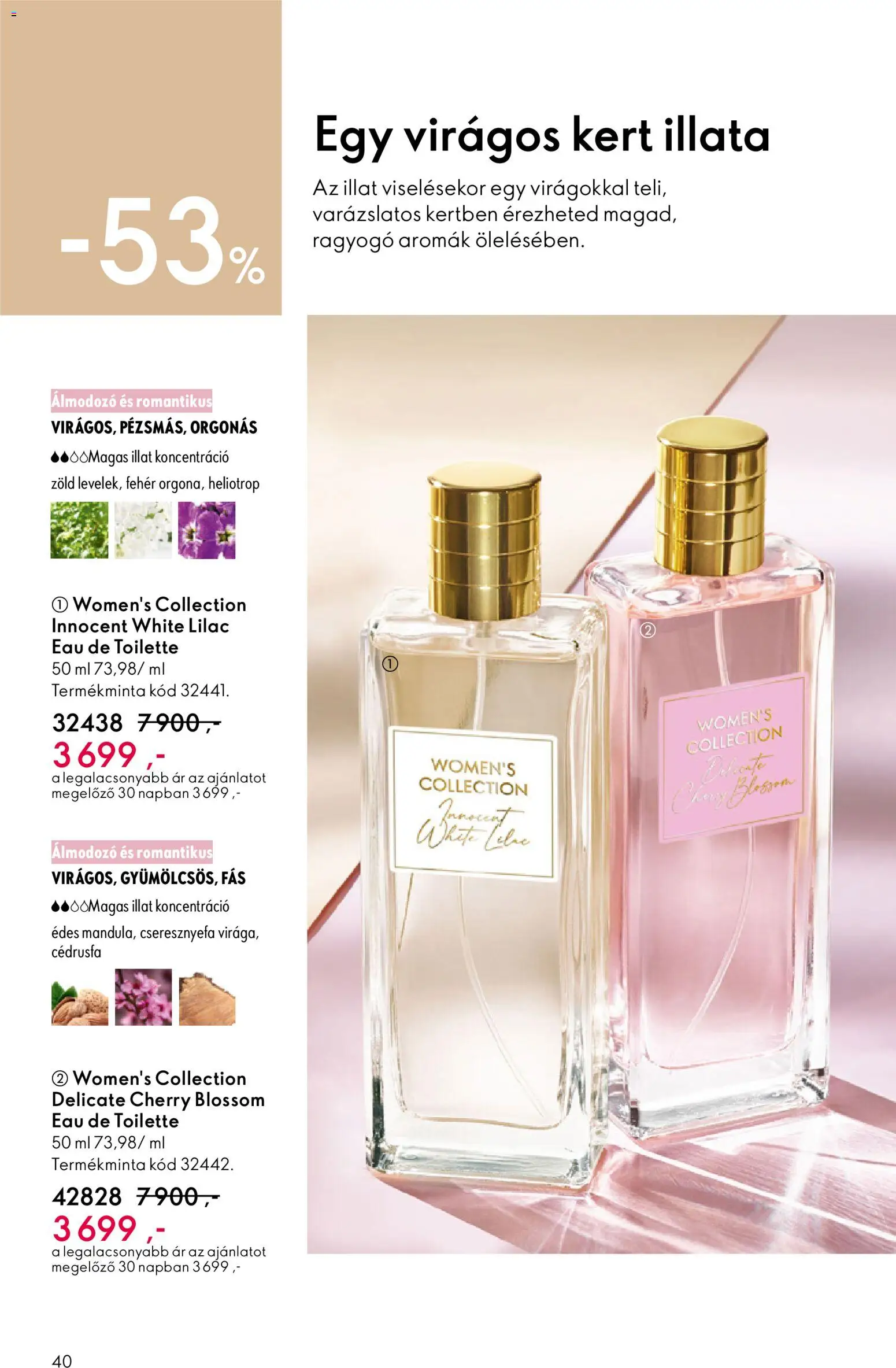Oriflame akciós ujság - amely érvényes a következő dátumtól: 27.05.2026 | Oldal: 40