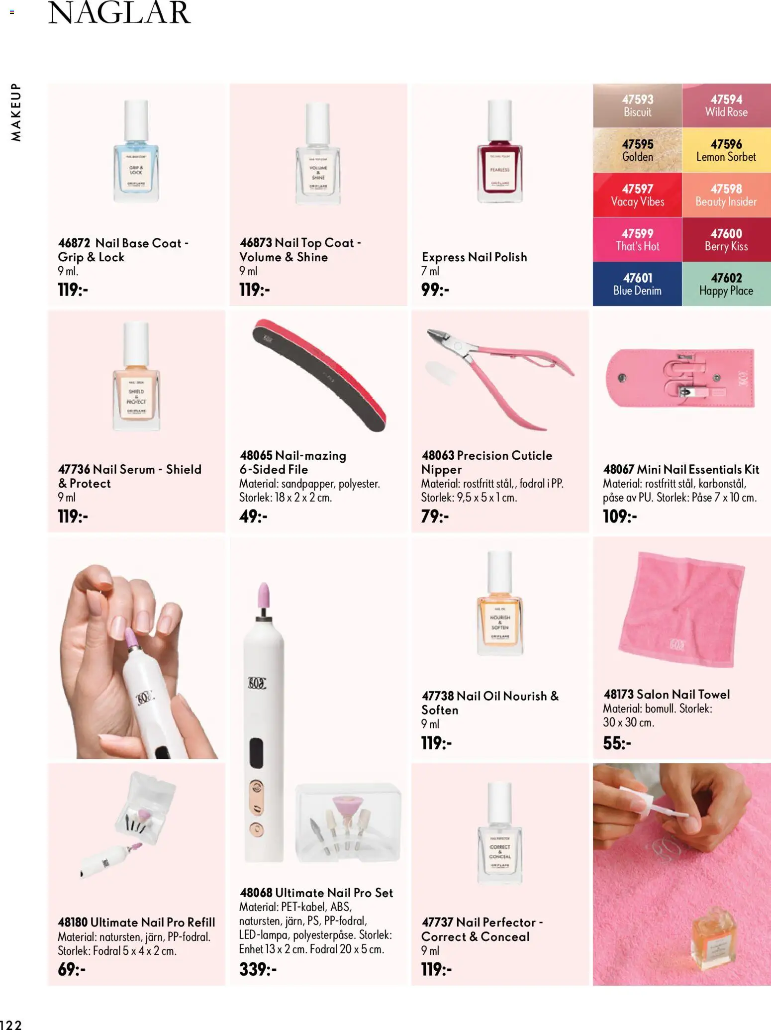 Oriflame reklamblad aktuell från 07/10/2026 | Sida: 122
