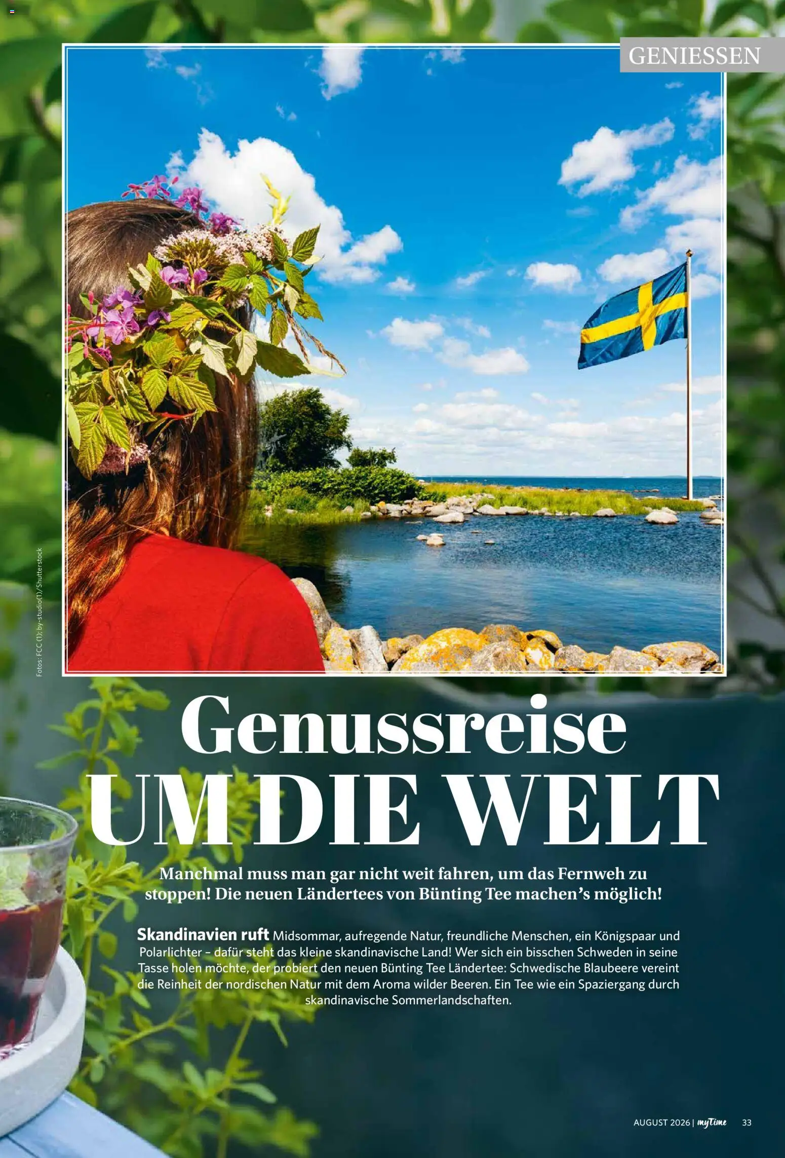 Famila Nordwest myTime August 2026 – gültig ab 01.08.2026 | Seite: 33 | Produkte: Tee