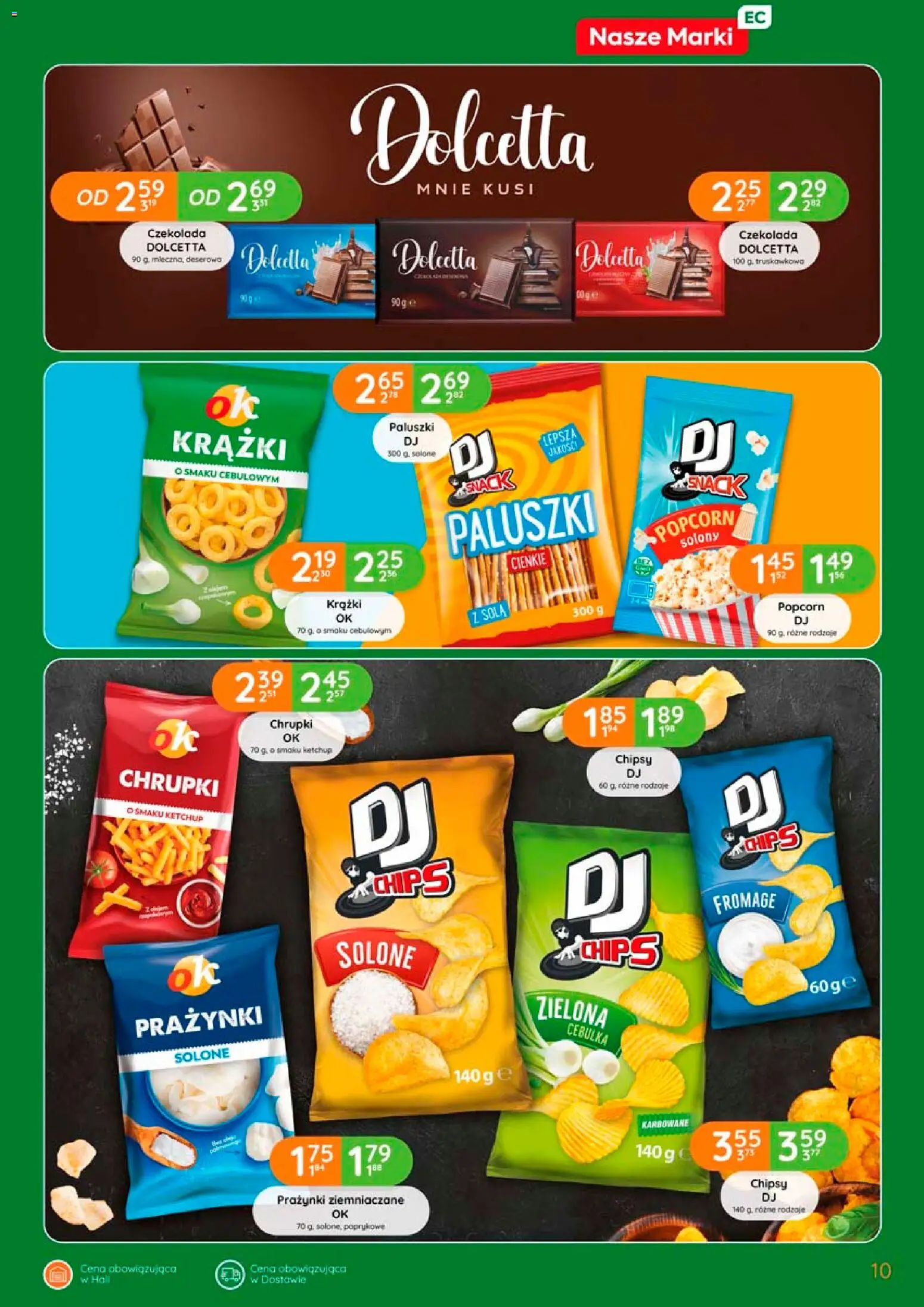 Eurocash gazetka od 17.09.2026 | Strona: 10 | Produkty: Ketchup, Chrupki, Czekolada, Popcorn