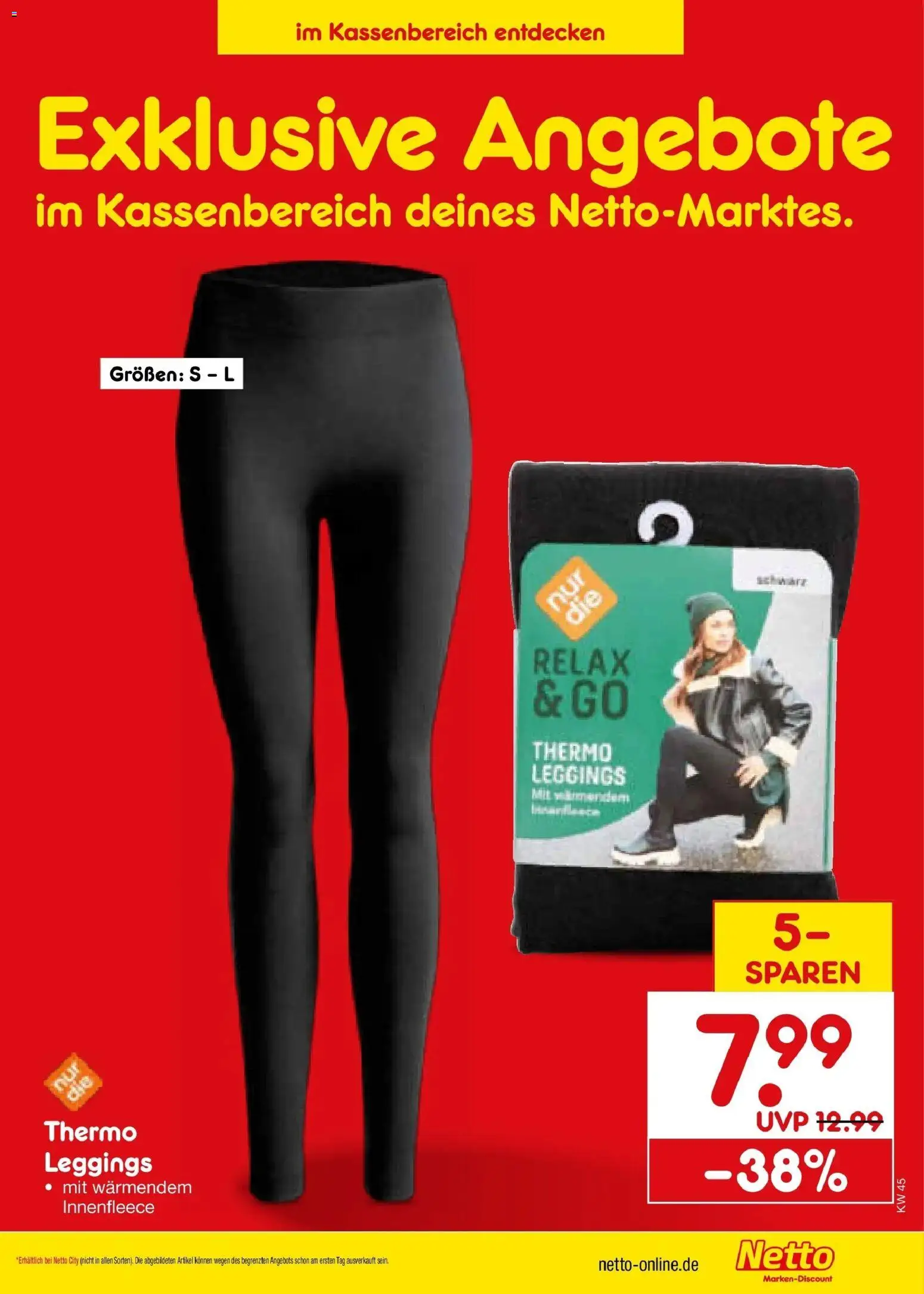 Netto Marken-Discount Prospekt Naumburg – gültig ab 02.11.2026 | Seite: 73 | Produkte: Leggings