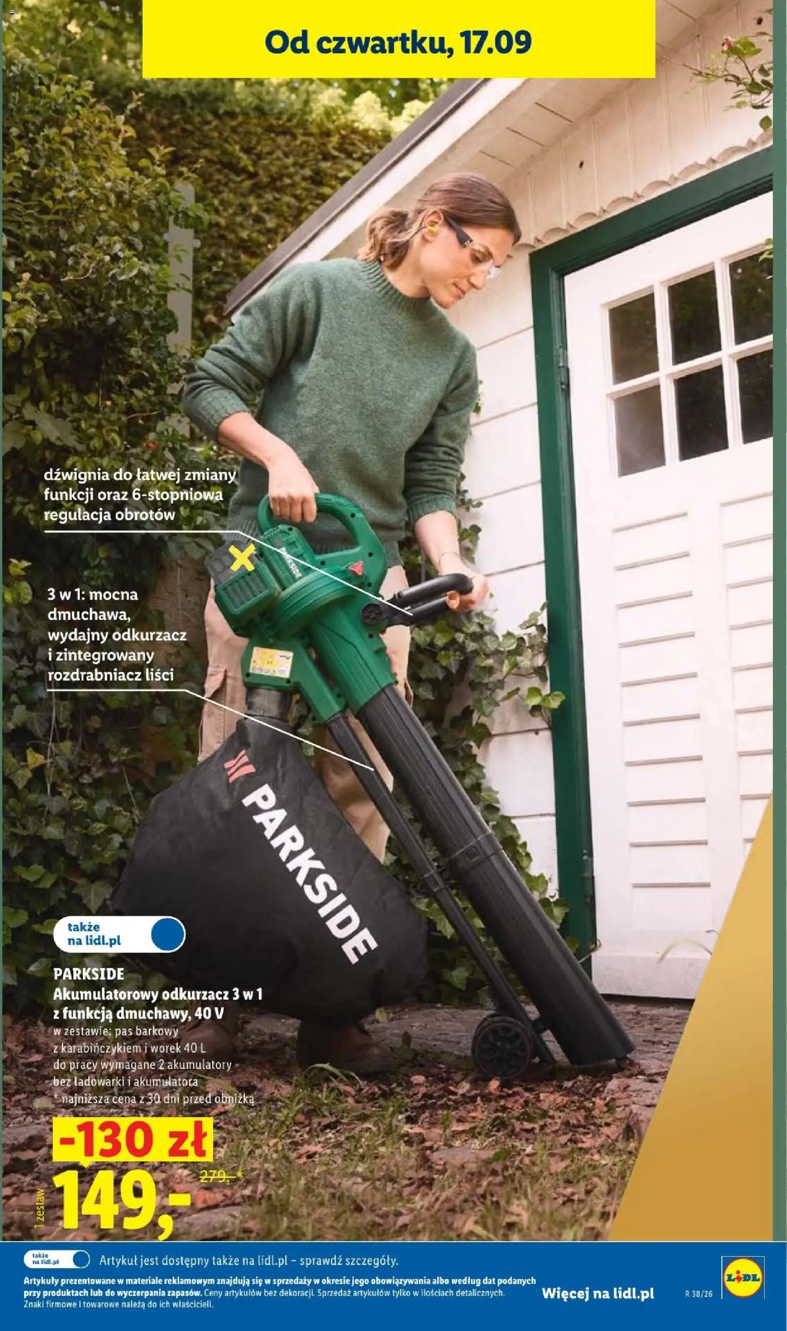 Lidl gazetka od 17.09.2026 | Strona: 39