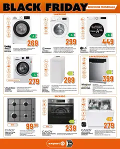 Anteprima del volantino Ipercoop volantino Expert valido a partire dal 18/06/2026 | Pagina: 6 | Prodotti: Pizza, Acqua, Lavatrice, Forno