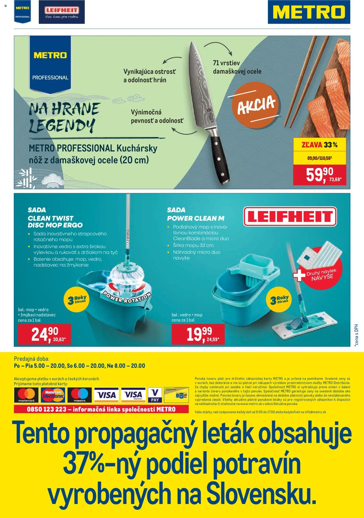 Nové Metro akcie – leták je platný od 20.05.2026 | Strana: 40 | Produkty: Mop