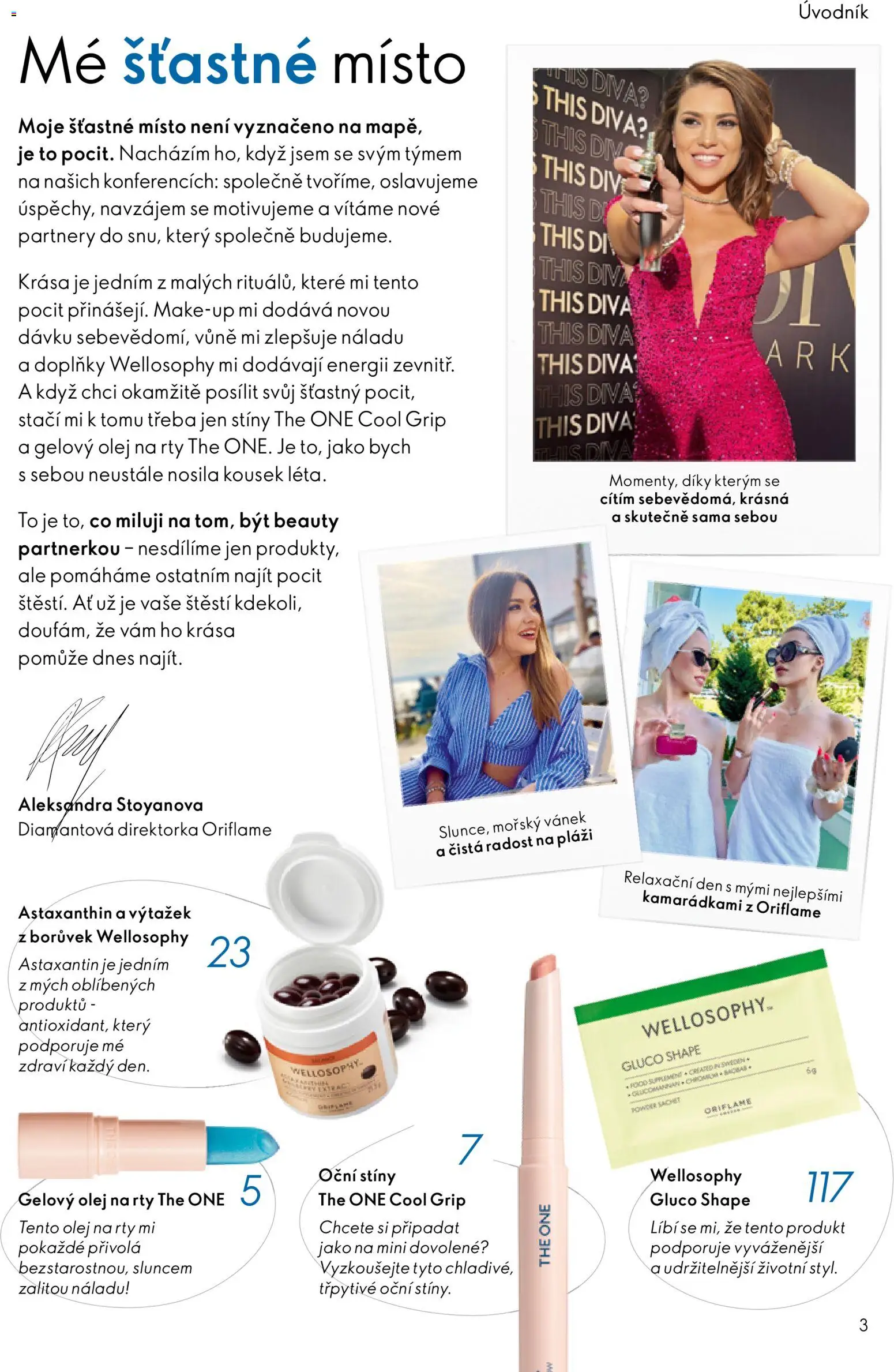 Oriflame katalog č. 08/2026 od 27.05.2026 | Strana: 3 | Produkty: Makeup, Olej, Oční stíny