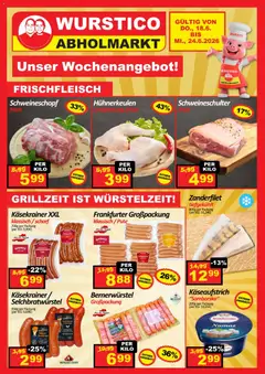 Wurstico Abholmarkt Flugblatt ab 18.06.2026 gültig
