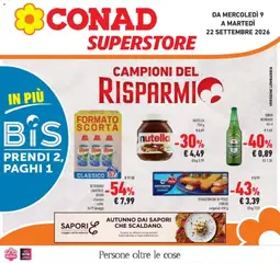 Anteprima del volantino Conad volantino Sesto San Giovanni valido a partire dal 09/09/2026