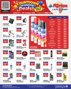 Africa Cash & Carry specials catalogue – valid from 15/10/2026 | Page: 40
