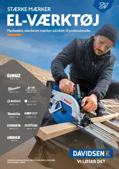 Davidsen - El Værktøj gyldig fra 30.03.2026