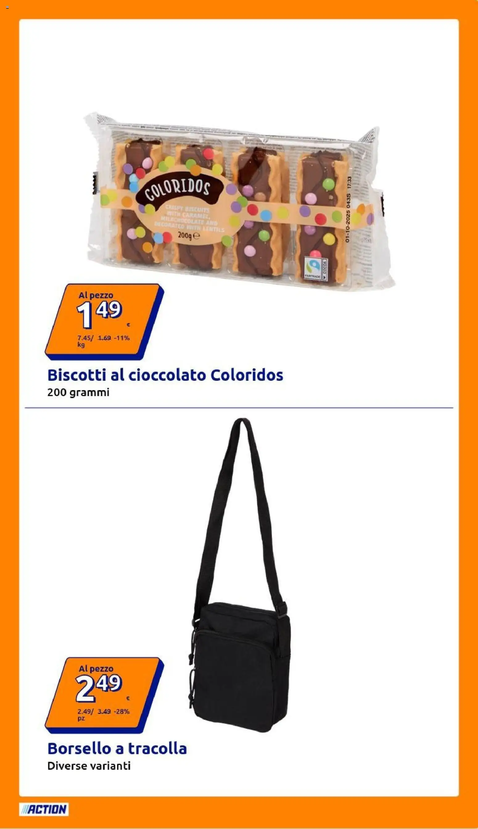 Volantino Action del 22/07/2026 | Pagina: 19 | Prodotti: Cioccolato, Biscotti